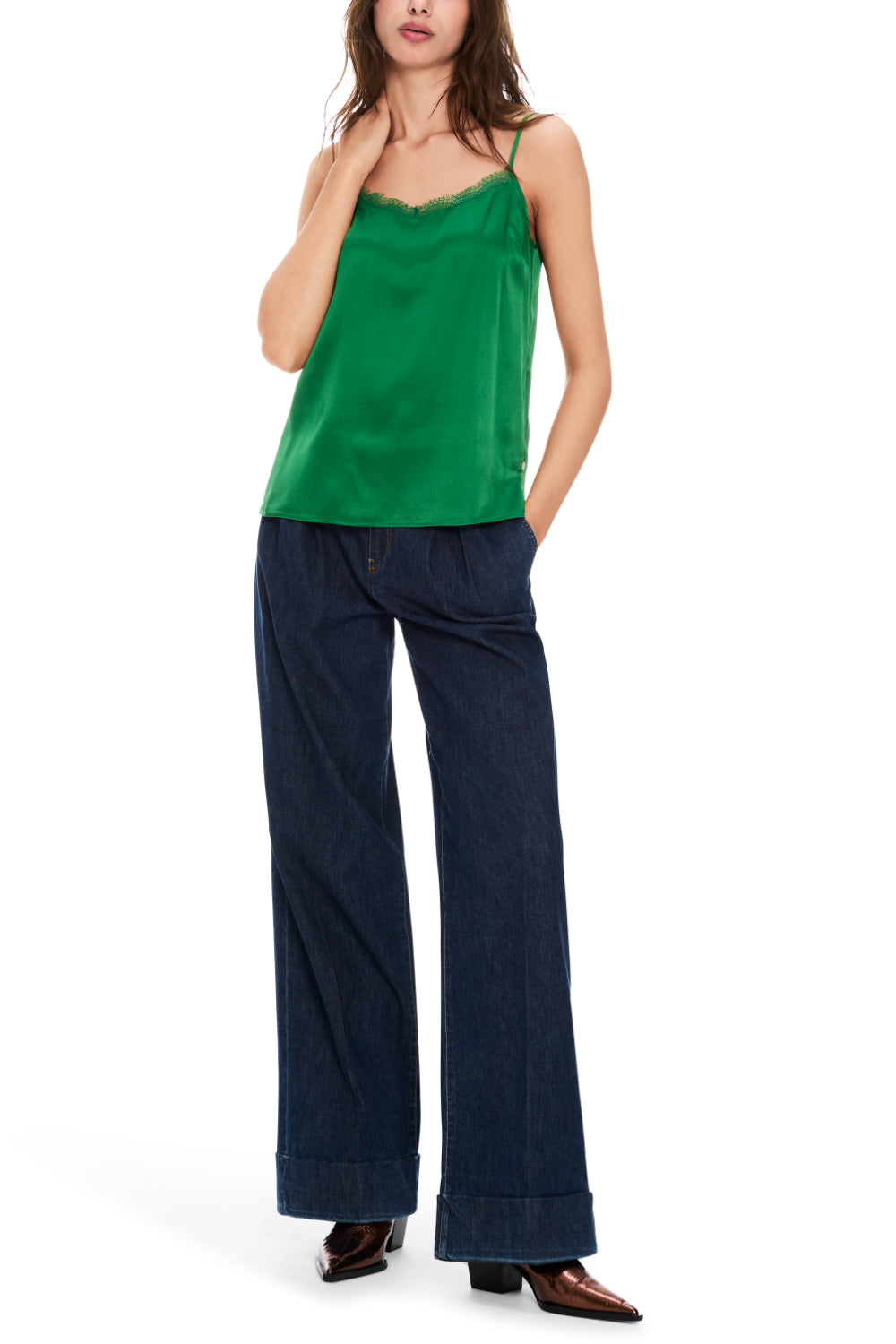 Top-Shirts-Marc Cain-OUTLET-34-deep moss-ARCHIVIST-ARCHIVE-SALE