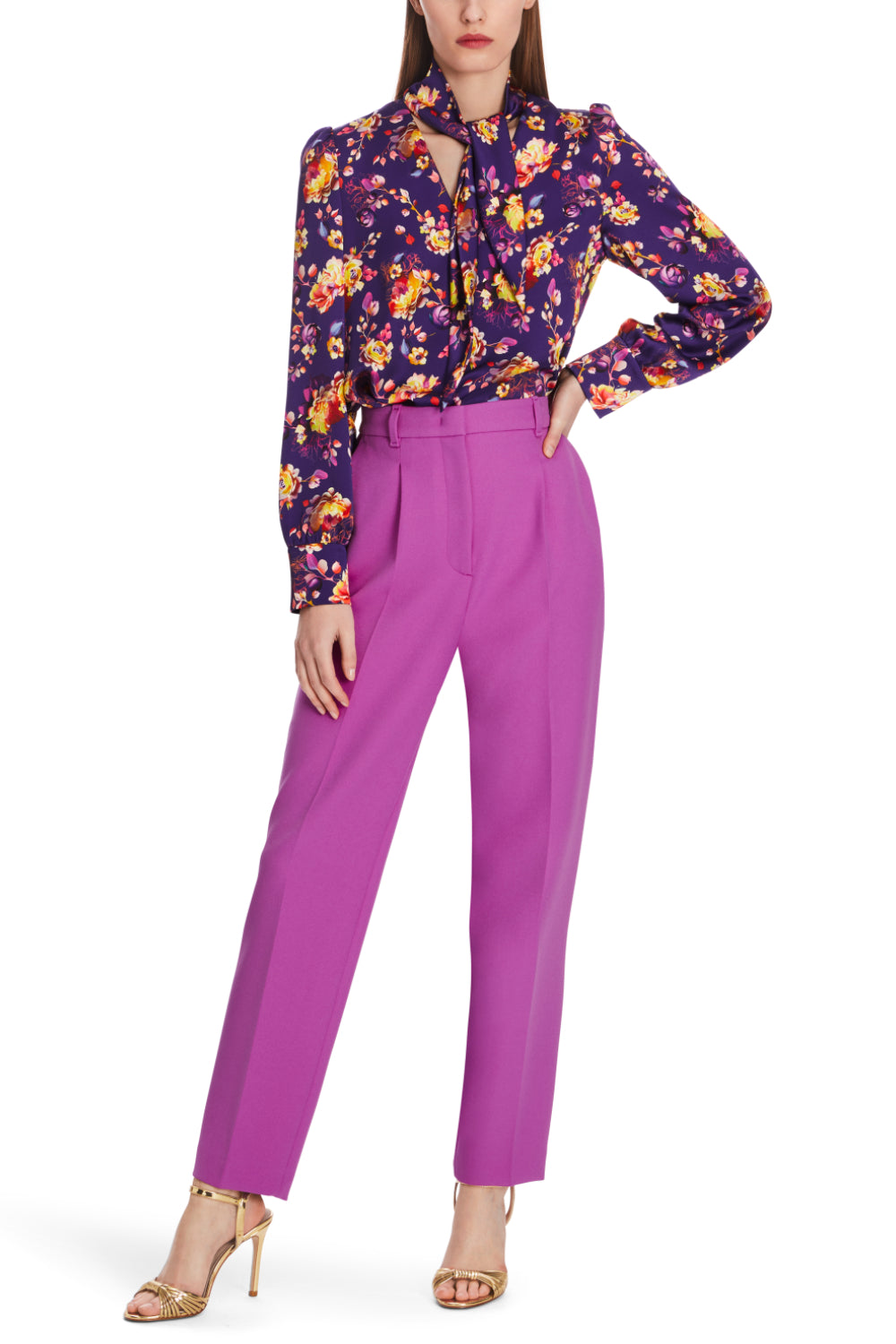 Hose SANAA-Hosen-Marc Cain-OUTLET-34-light malve-ARCHIVIST-ARCHIVE-SALE