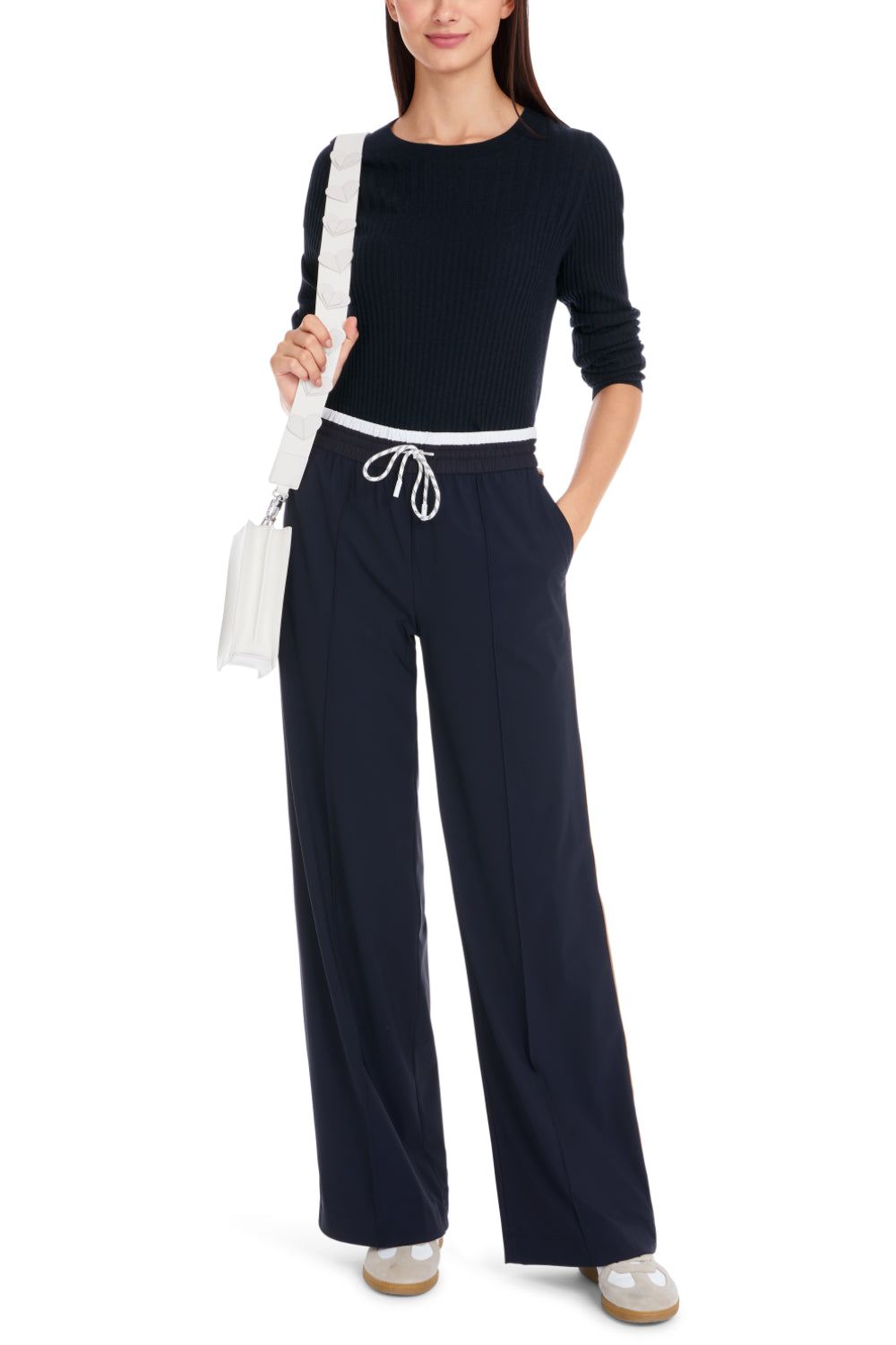 Pullover-Strick & Pullover-Marc Cain-OUTLET-34-navy-ARCHIVIST-ARCHIVE-SALE