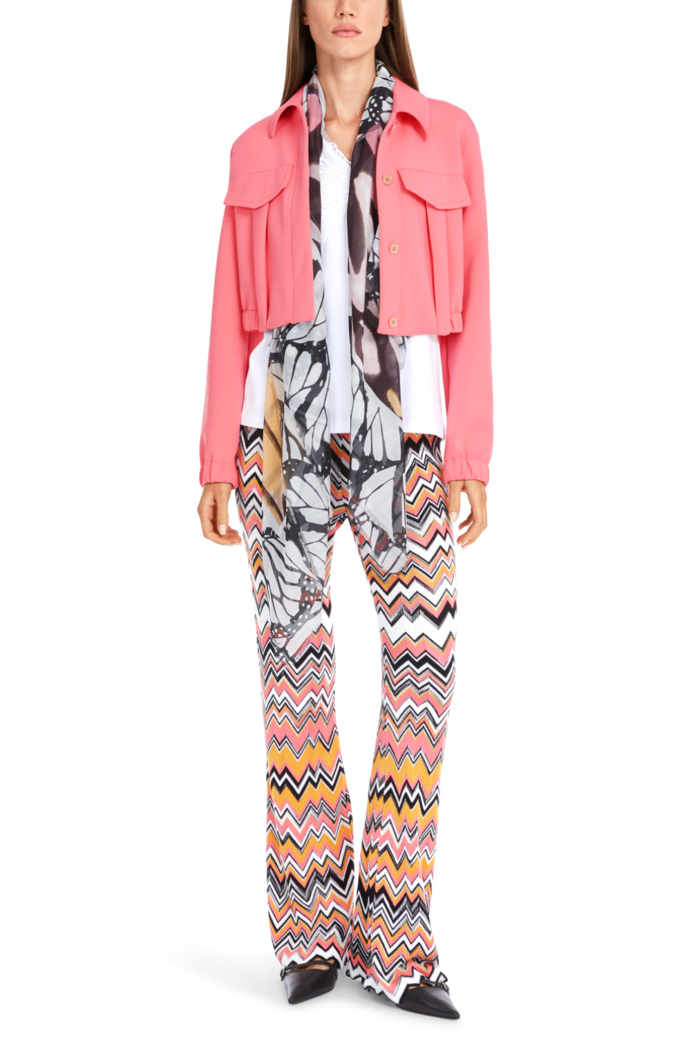 Jacke-Jacken & Mäntel-Marc Cain-OUTLET-34-bright candy pink-ARCHIVIST-ARCHIVE-SALE