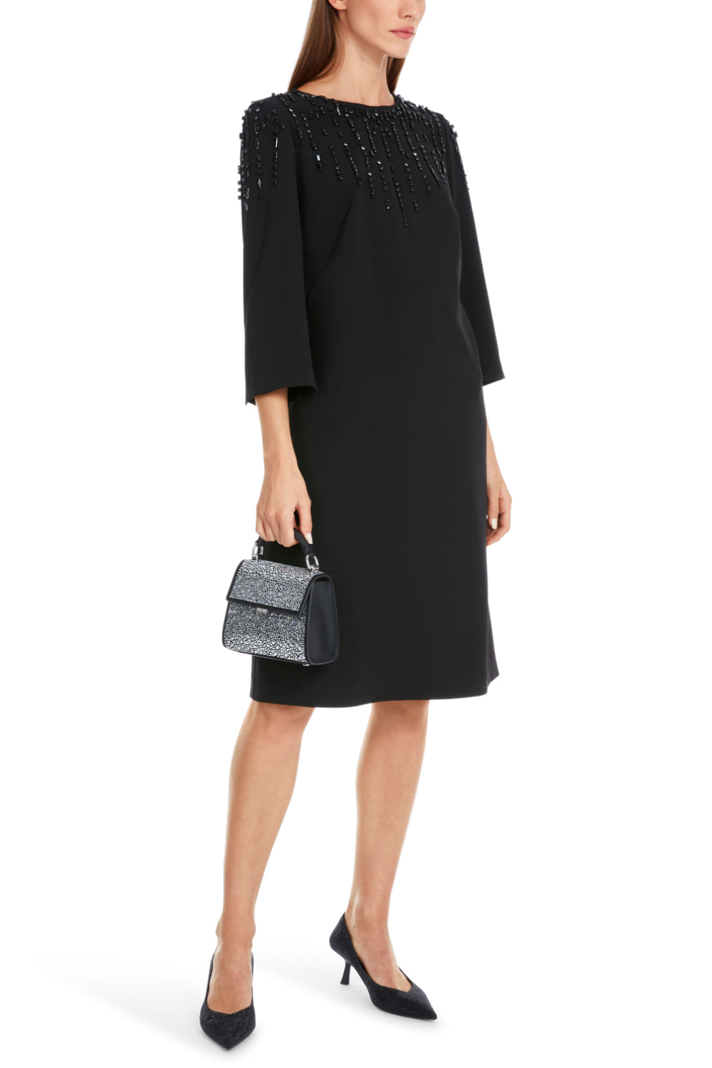 Kleid-Kleider & Röcke-Marc Cain-OUTLET-34-black-ARCHIVIST-ARCHIVE-SALE