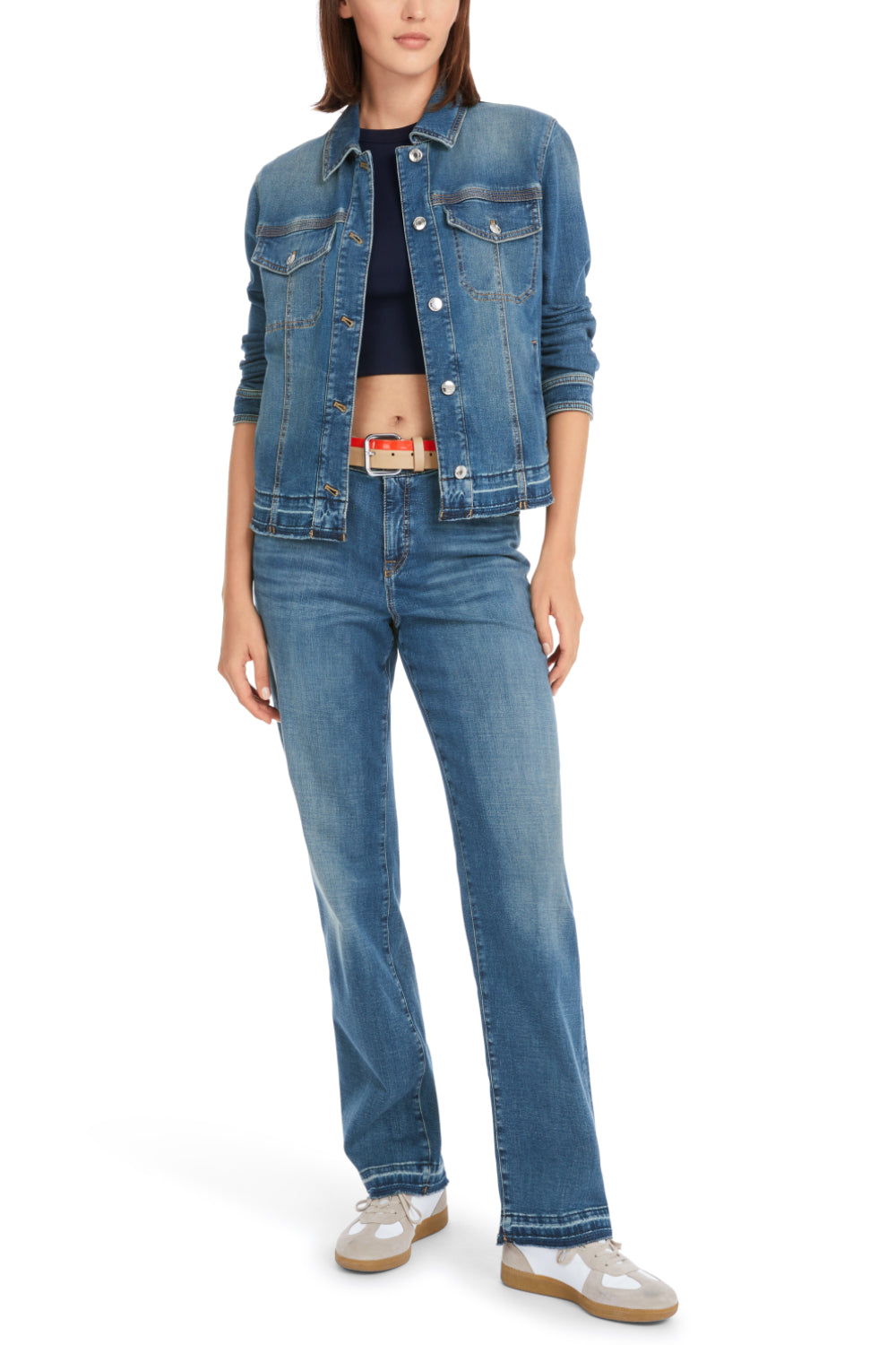 Jacke-Jacken & Mäntel-Marc Cain-OUTLET-34-indigo blue-ARCHIVIST-ARCHIVE-SALE