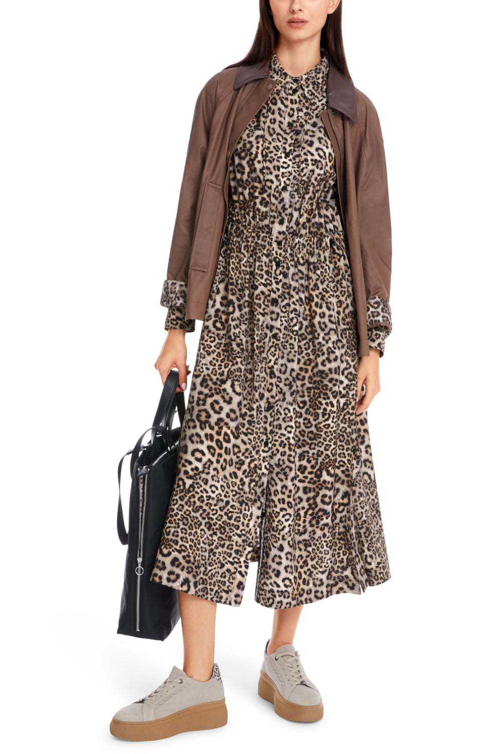 Kleid-Kleider & Röcke-Marc Cain-OUTLET-34-granola-ARCHIVIST-ARCHIVE-SALE
