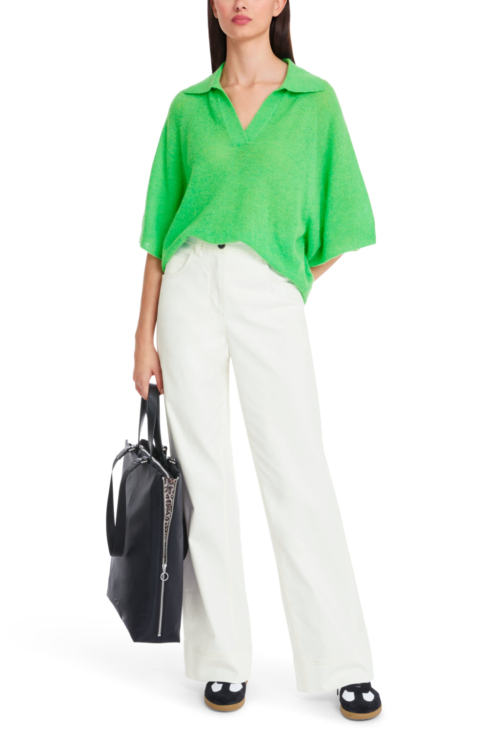 Poloshirt-Shirts-Marc Cain-OUTLET-34-dark apple green-ARCHIVIST-ARCHIVE-SALE