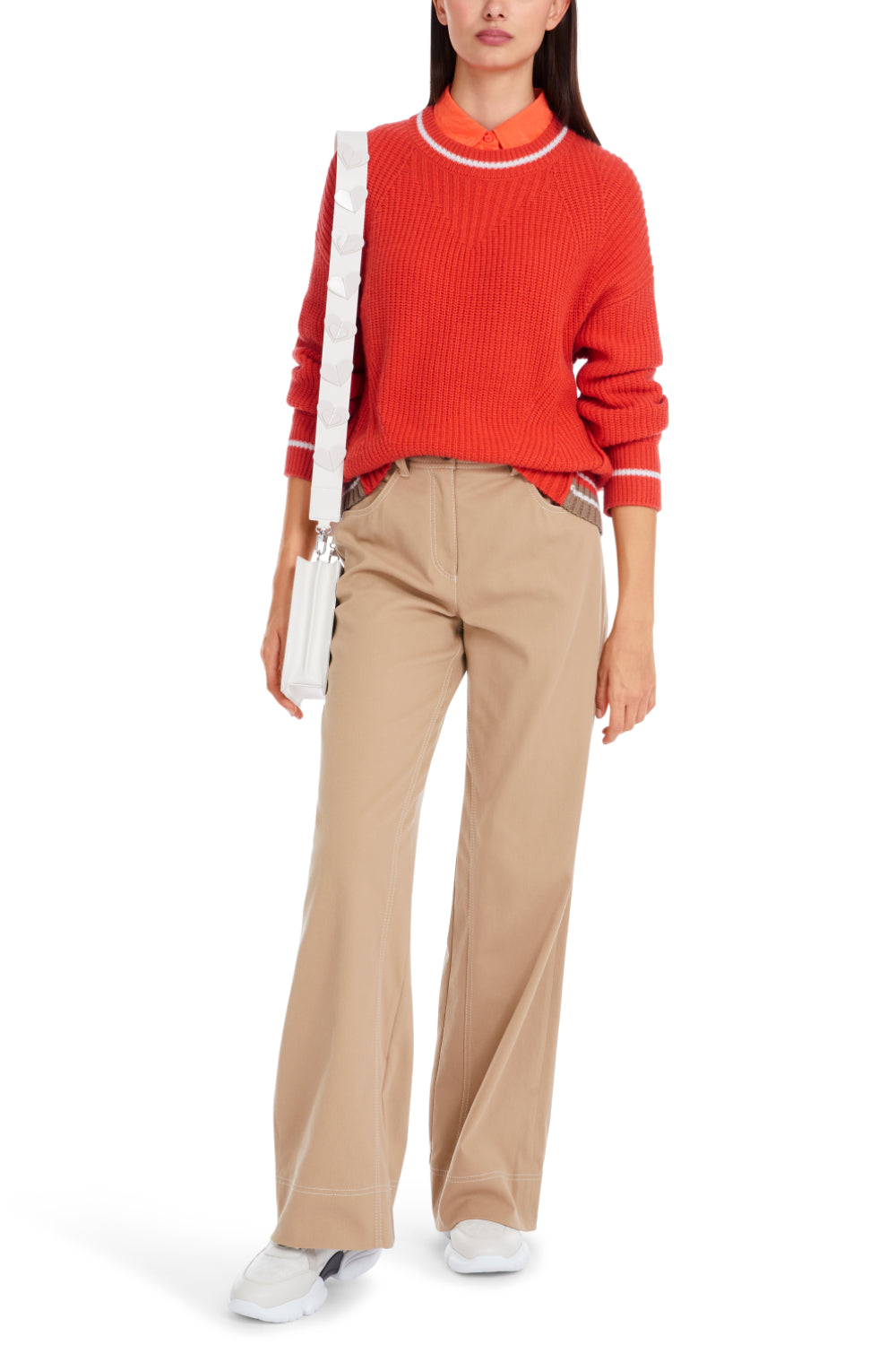 Pullover-Strick & Pullover-Marc Cain-OUTLET-34-campari-ARCHIVIST-ARCHIVE-SALE