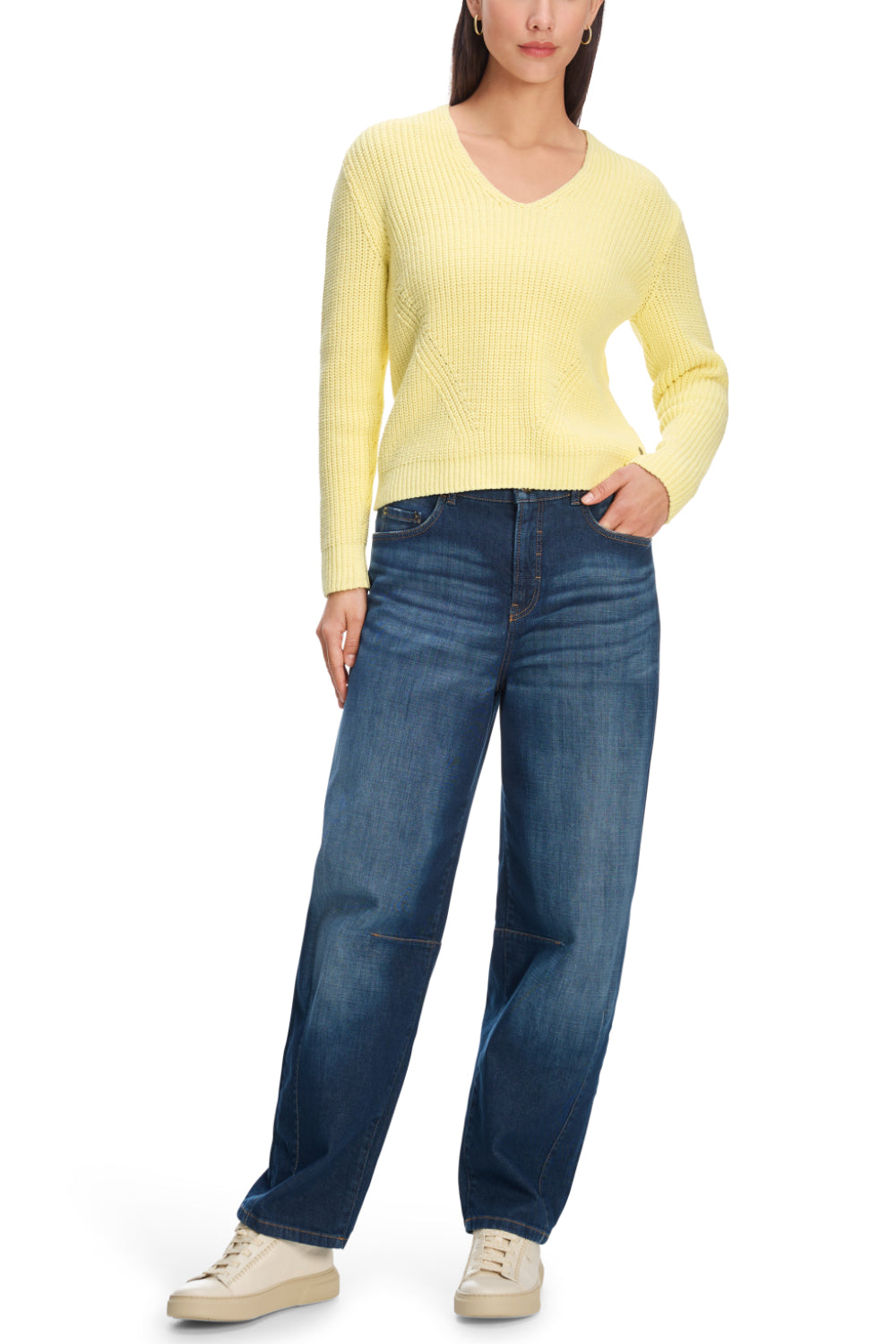 Pullover-Strick & Pullover-Marc Cain-OUTLET-34-bright vanilla-ARCHIVIST-ARCHIVE-SALE