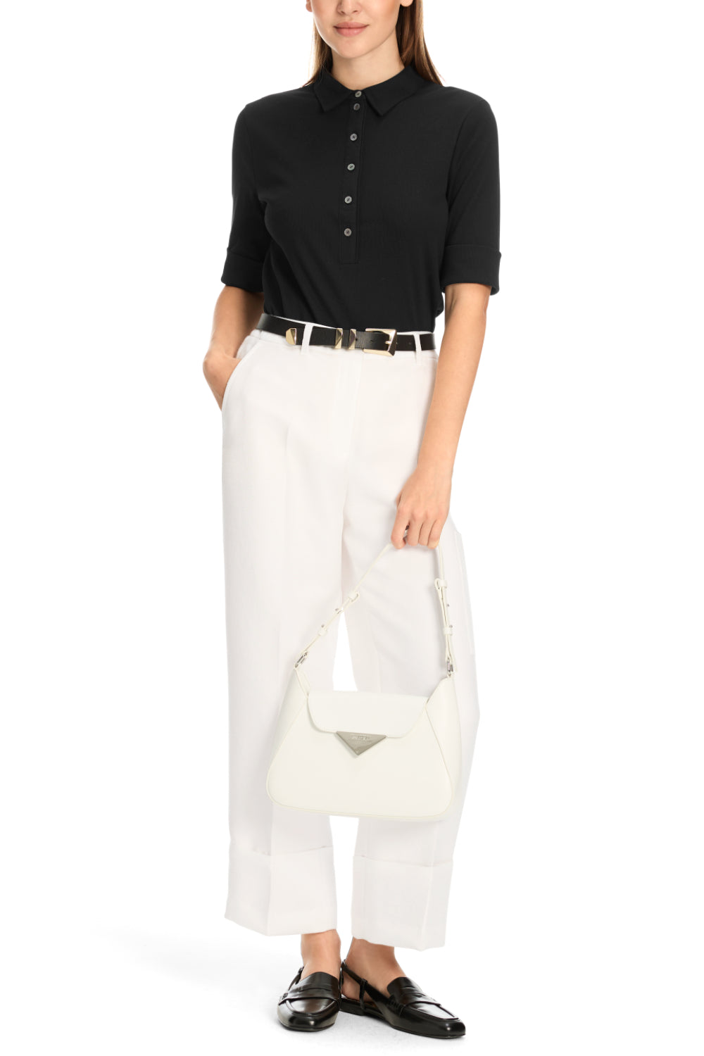 Poloshirt-Shirts-Marc Cain-OUTLET-34-black-ARCHIVIST-ARCHIVE-SALE