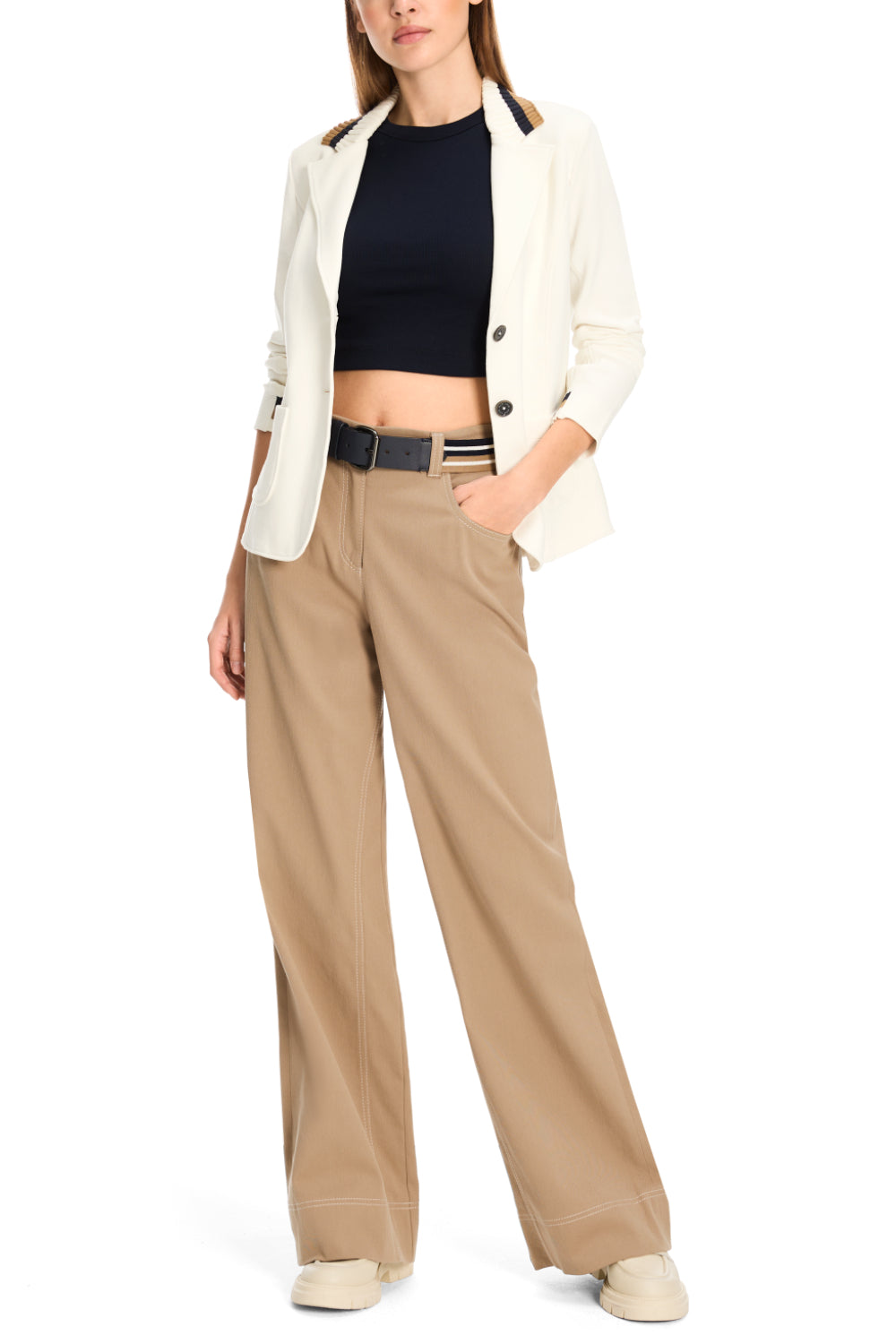 Blazer-Jacken & Mäntel-Marc Cain-OUTLET-34-off-white-ARCHIVIST-ARCHIVE-SALE