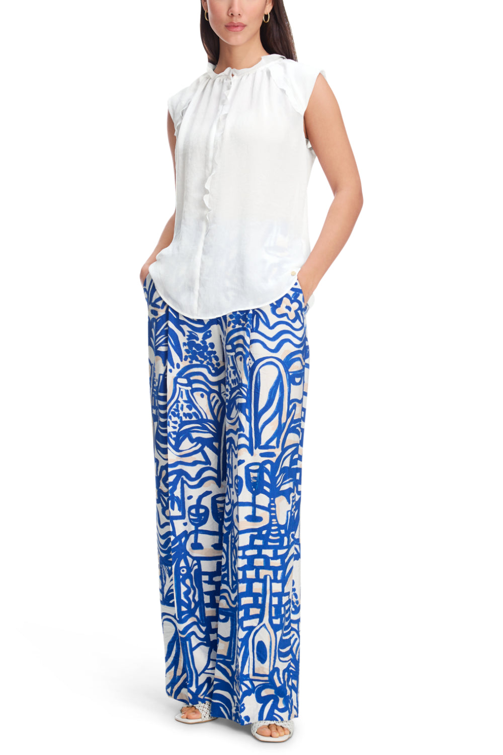 Top-Shirts-Marc Cain-OUTLET-34-white-ARCHIVIST-ARCHIVE-SALE