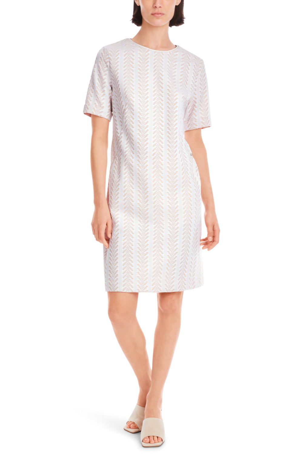 Kleid-Kleider & Röcke-Marc Cain-OUTLET-34-white-ARCHIVIST-ARCHIVE-SALE