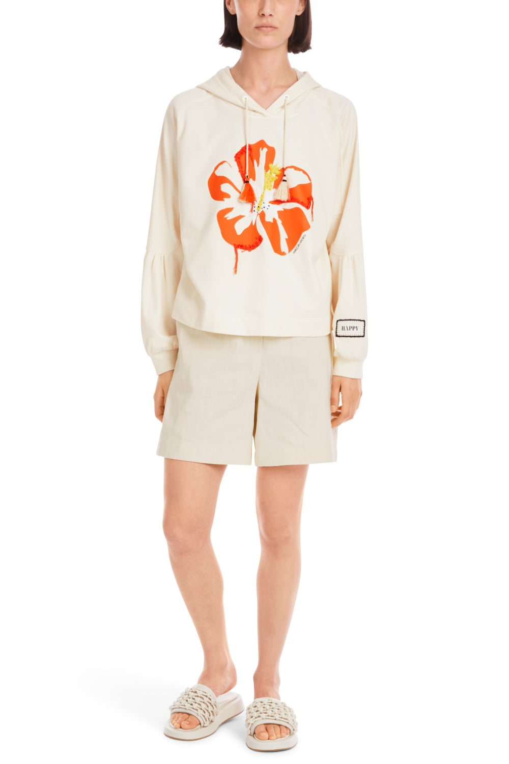 Sweat-Shirt-Strick & Pullover-Marc Cain-OUTLET-34-powder cream-ARCHIVIST-ARCHIVE-SALE