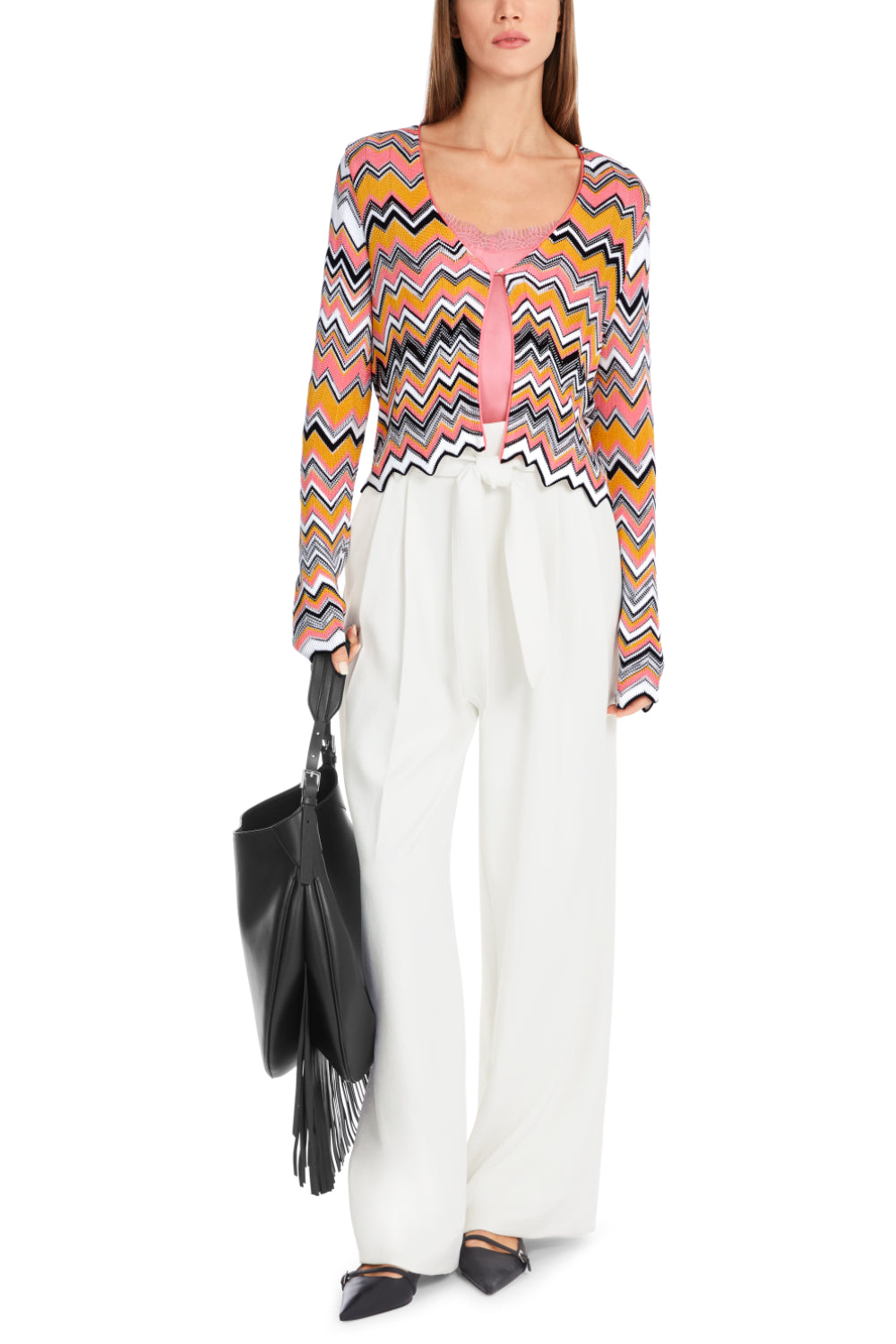 Cardigan-Strick & Pullover-Marc Cain-OUTLET-34-bright candy pink-ARCHIVIST-ARCHIVE-SALE