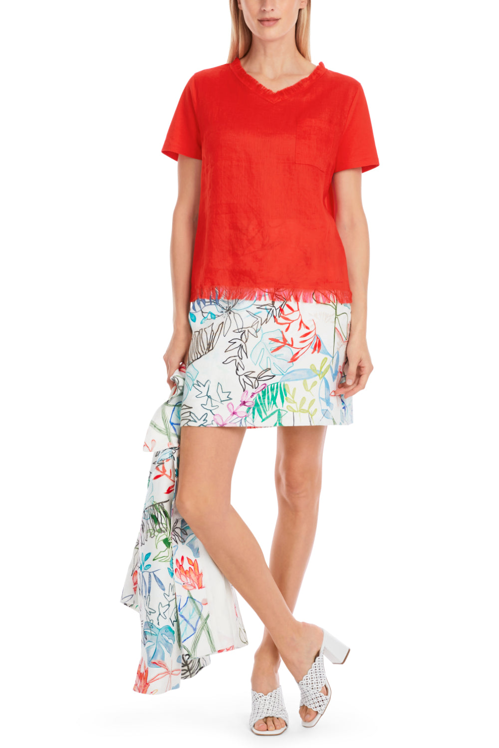 T-Shirt-Shirts-Marc Cain-OUTLET-34-flame red-ARCHIVIST-ARCHIVE-SALE