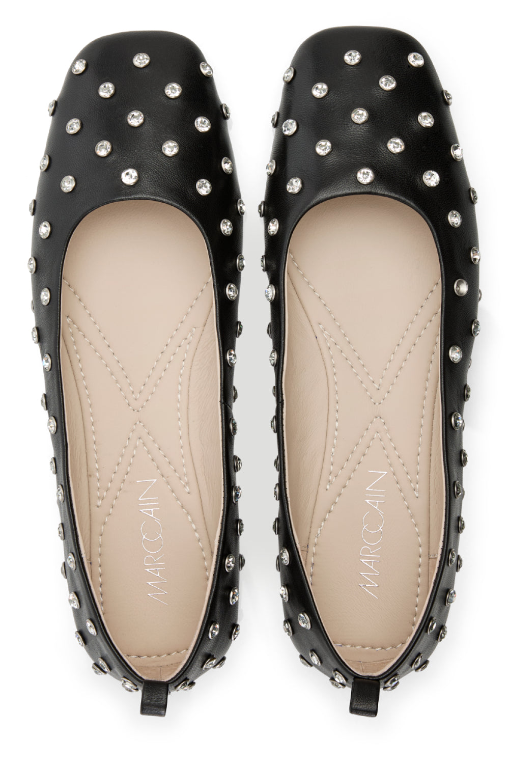 Ballerina-Flache Schuhe-Marc Cain-OUTLET-36-black-ARCHIVIST-ARCHIVE-SALE