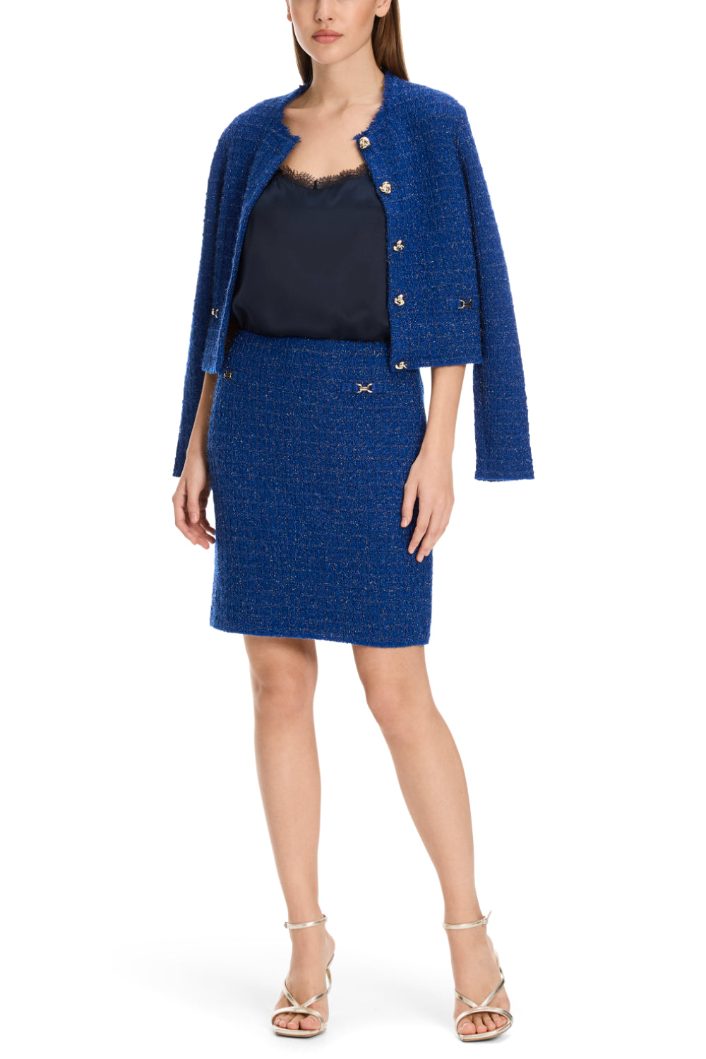 Rock-Strick & Pullover-Marc Cain-OUTLET-34-deep royal blue-ARCHIVIST-ARCHIVE-SALE
