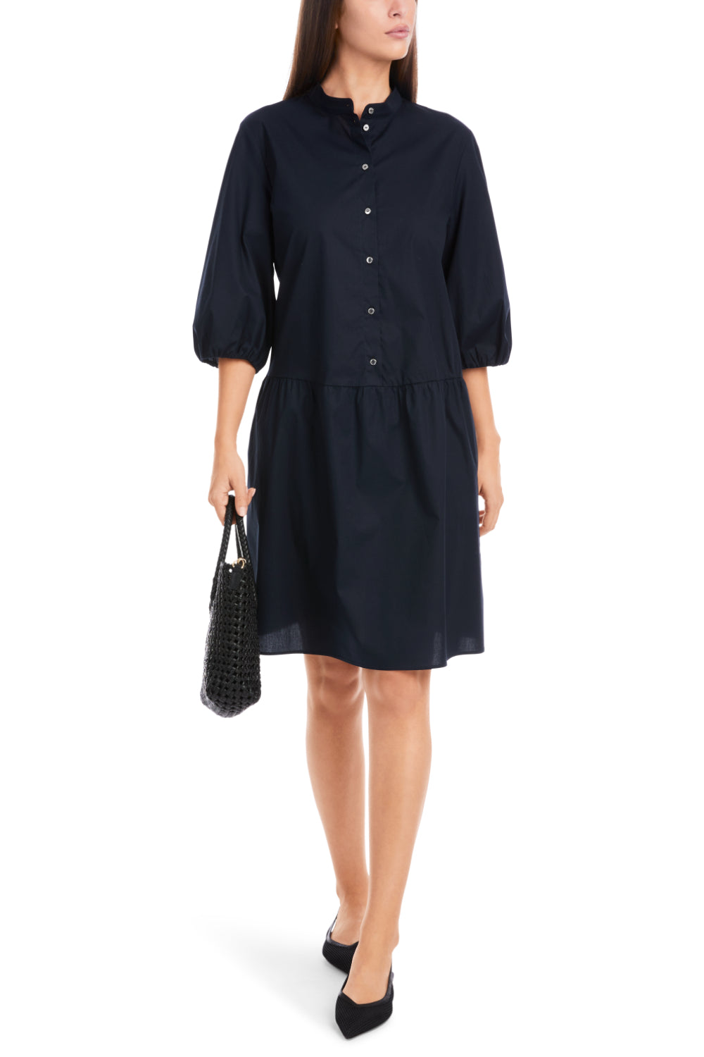 Kleid-Kleider & Röcke-Marc Cain-OUTLET-34-navy-ARCHIVIST-ARCHIVE-SALE