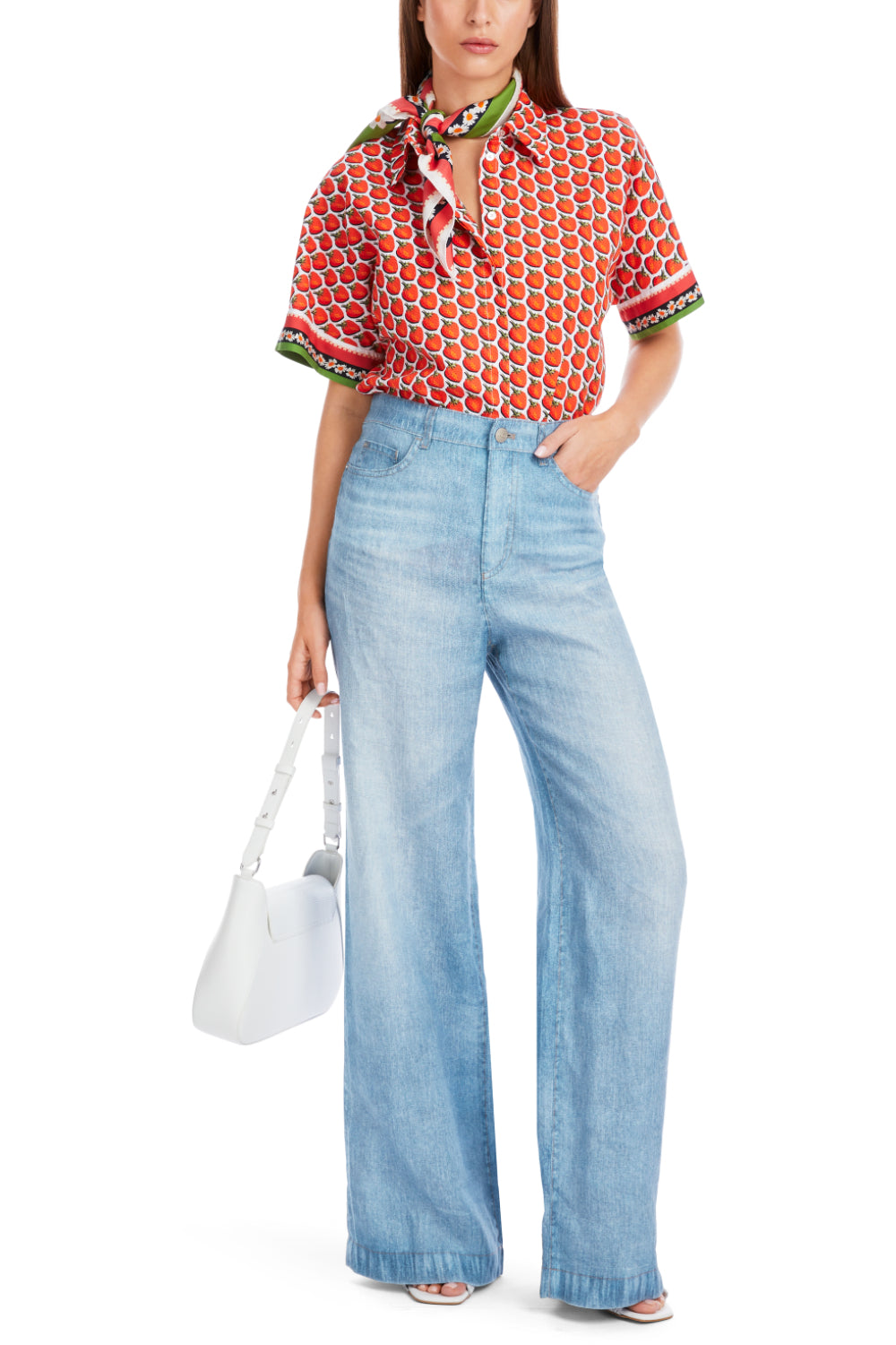 Hose WARRI-Hosen-Marc Cain-OUTLET-34-vintage blue-ARCHIVIST-ARCHIVE-SALE