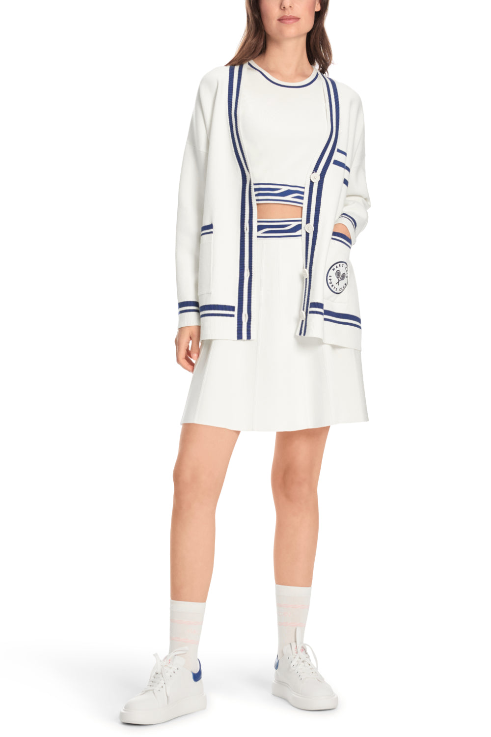 Cardigan-Strick & Pullover-Marc Cain-OUTLET-34-off-white-ARCHIVIST-ARCHIVE-SALE