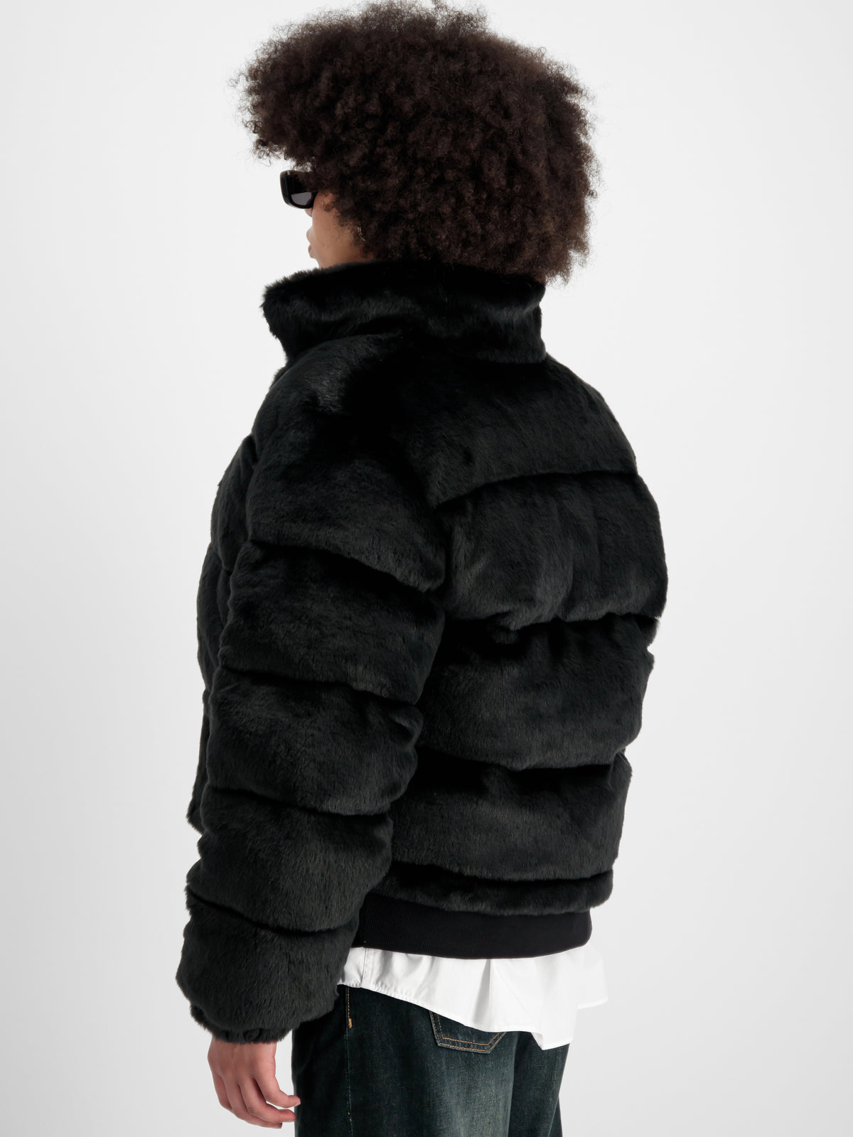 Fur Puffer Winter Jacket Women