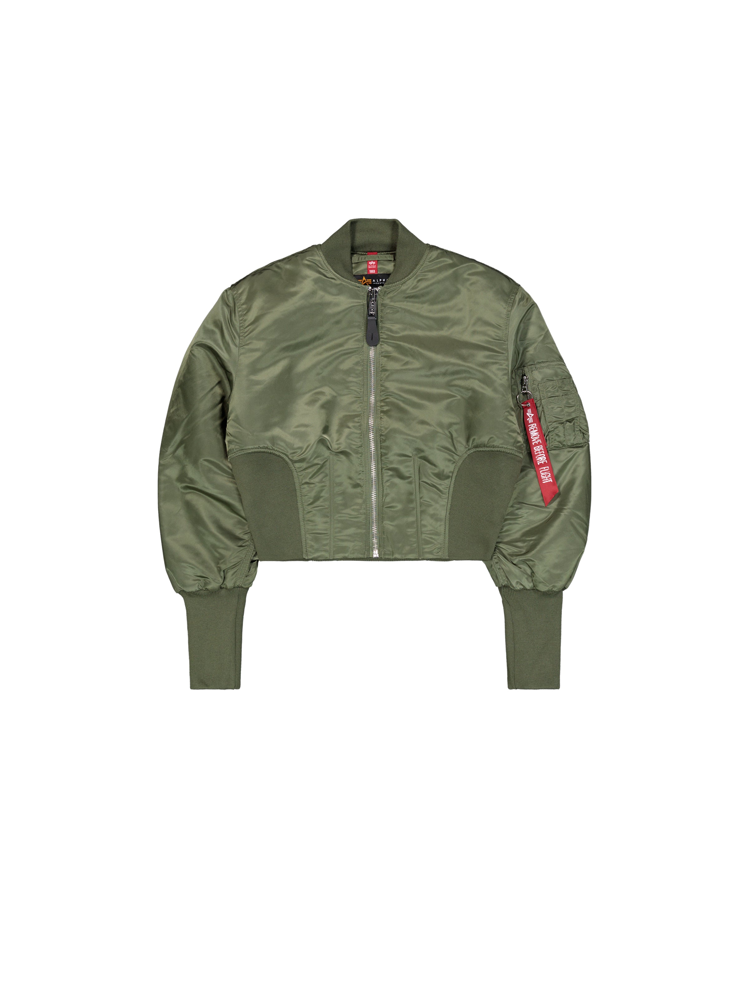 Waisted MA-1 Bomber Jacket Women-Jacken & Mäntel-Alpha Industries-OUTLET-ARCHIVIST-ARCHIVE-SALE