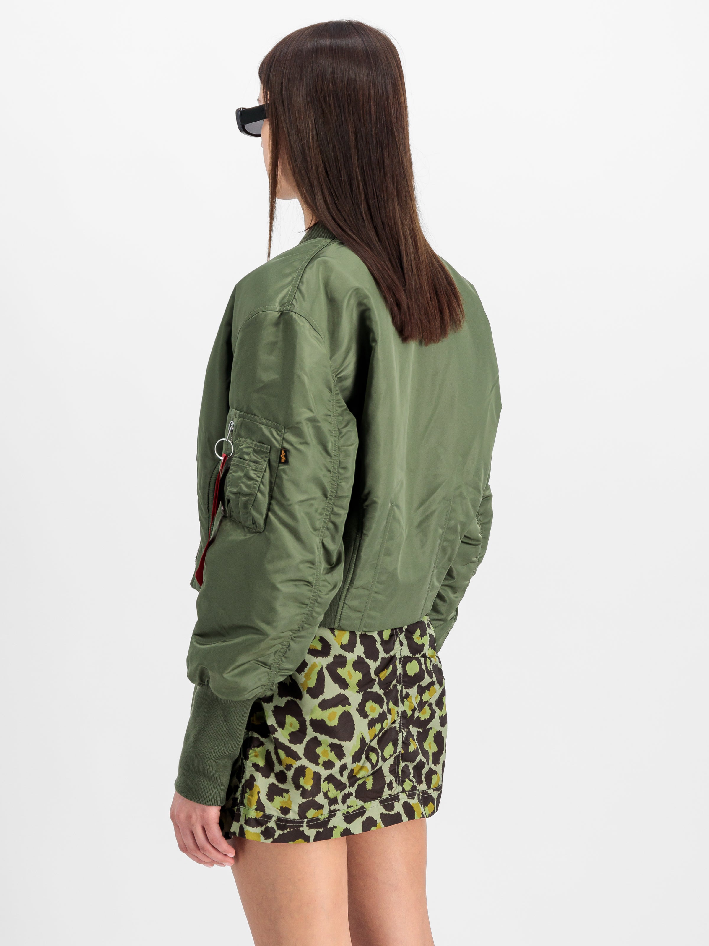 Waisted MA-1 Bomber Jacket Women-Jacken & Mäntel-Alpha Industries-OUTLET-ARCHIVIST-ARCHIVE-SALE