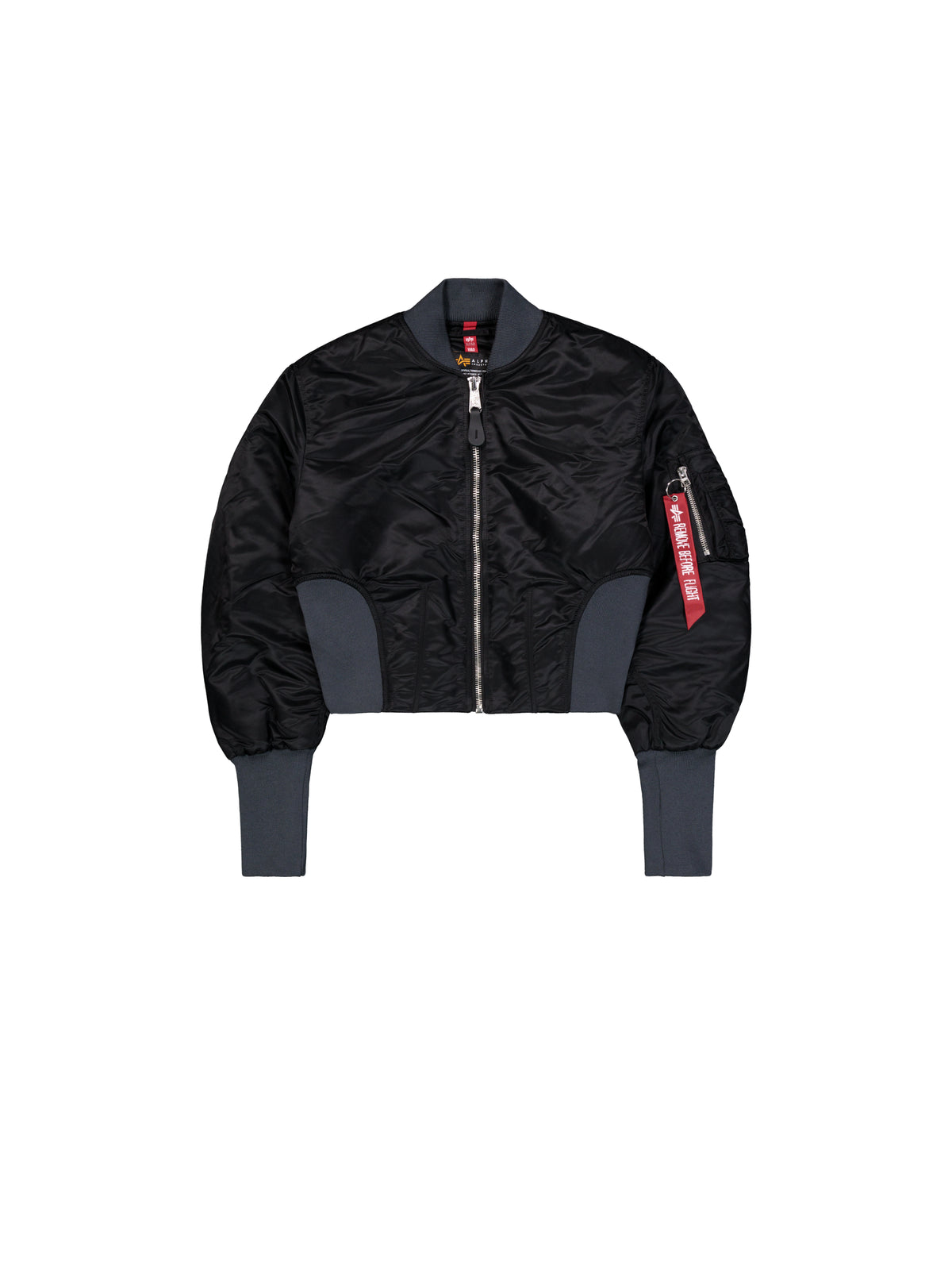 Waisted MA-1 Bomber Jacket Women