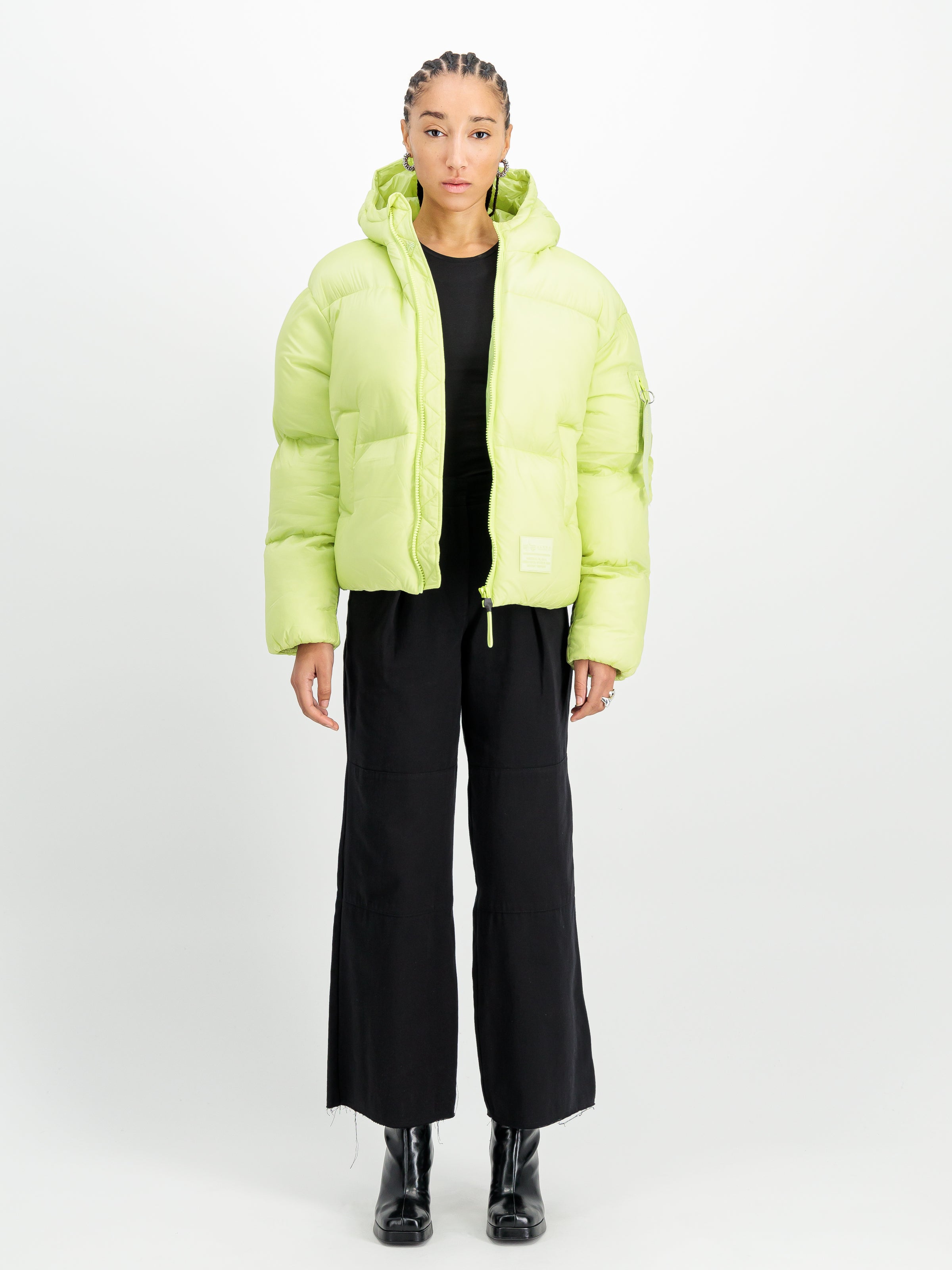 Cloud Puffer Bomber Winter Jacket Women