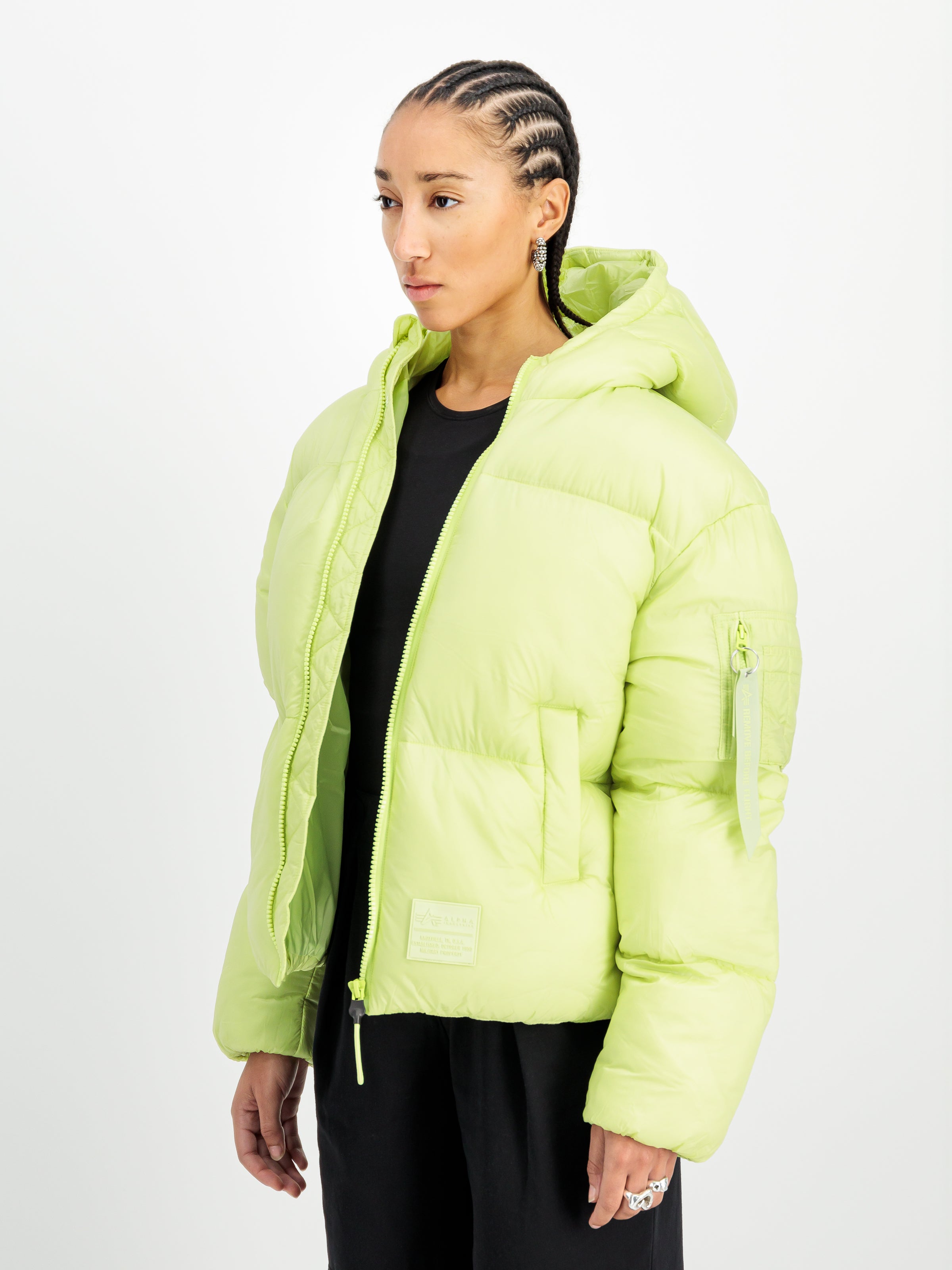 Cloud Puffer Bomber Winter Jacket Women