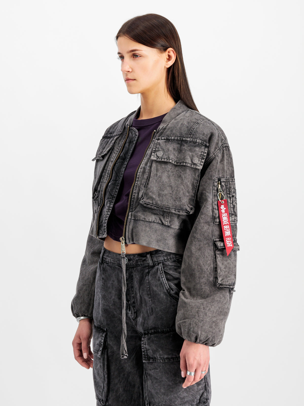 Multipocket Flight Jacket Women