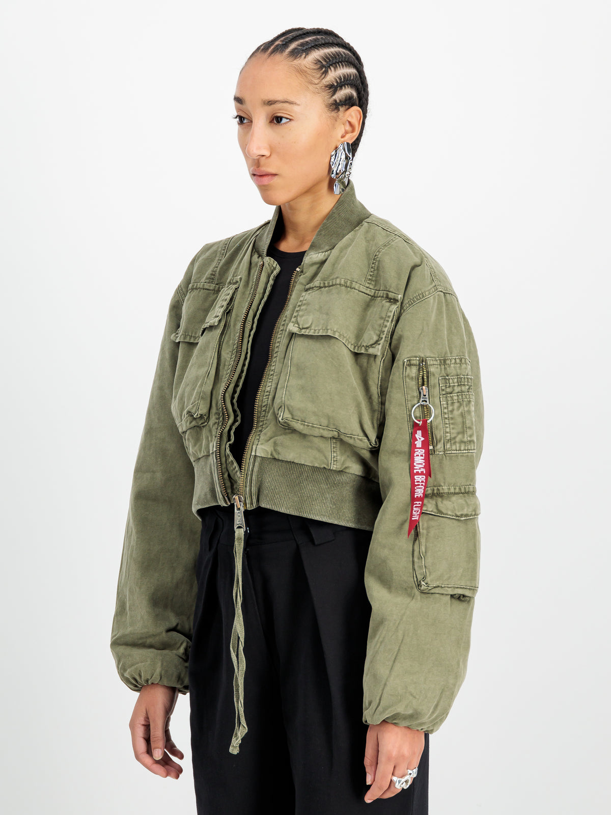 Multipocket Flight Jacket Women