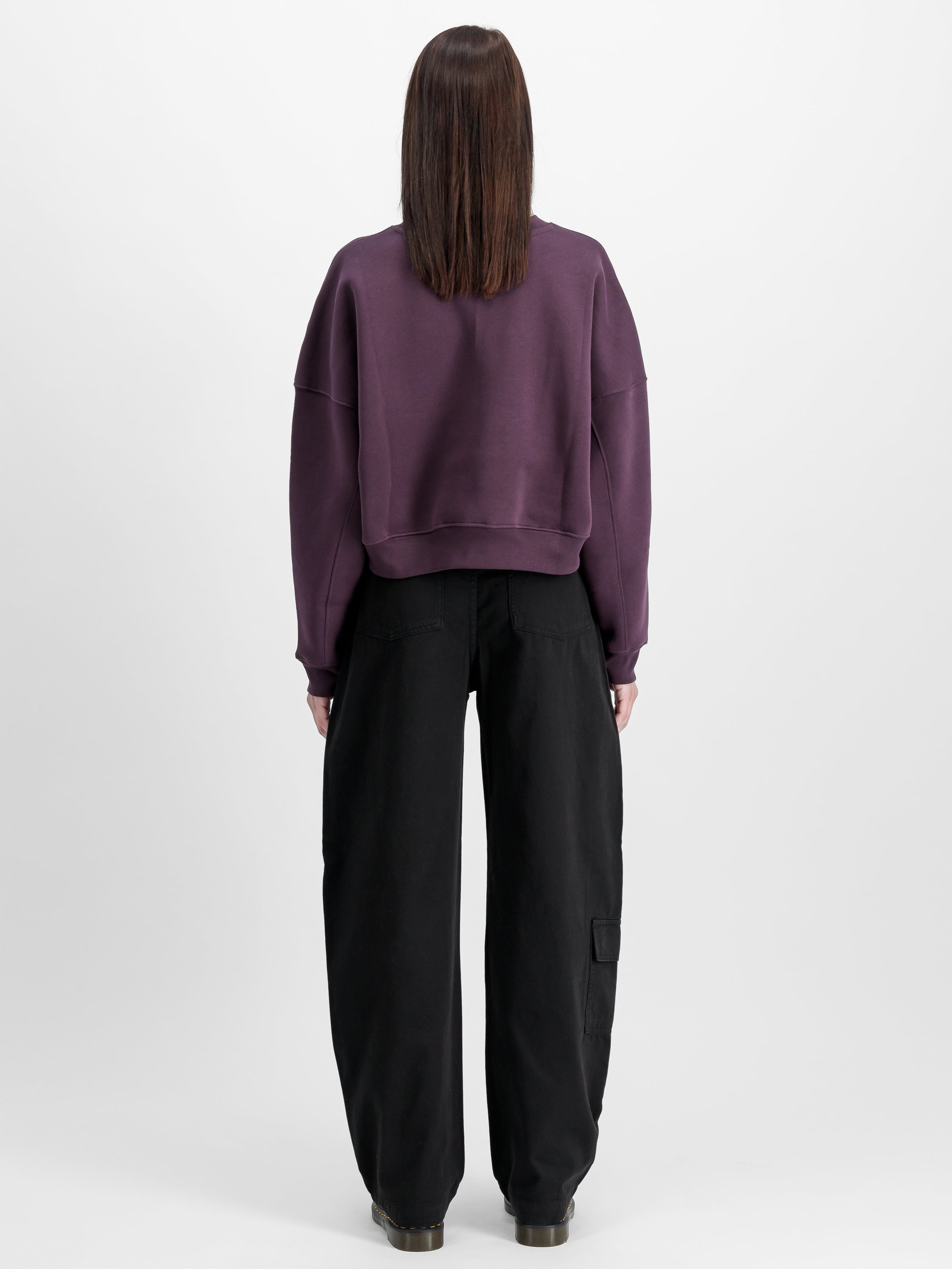 Logo Sweatshirt Women-Strick & Pullover-Alpha Industries-OUTLET-ARCHIVIST-ARCHIVE-SALE