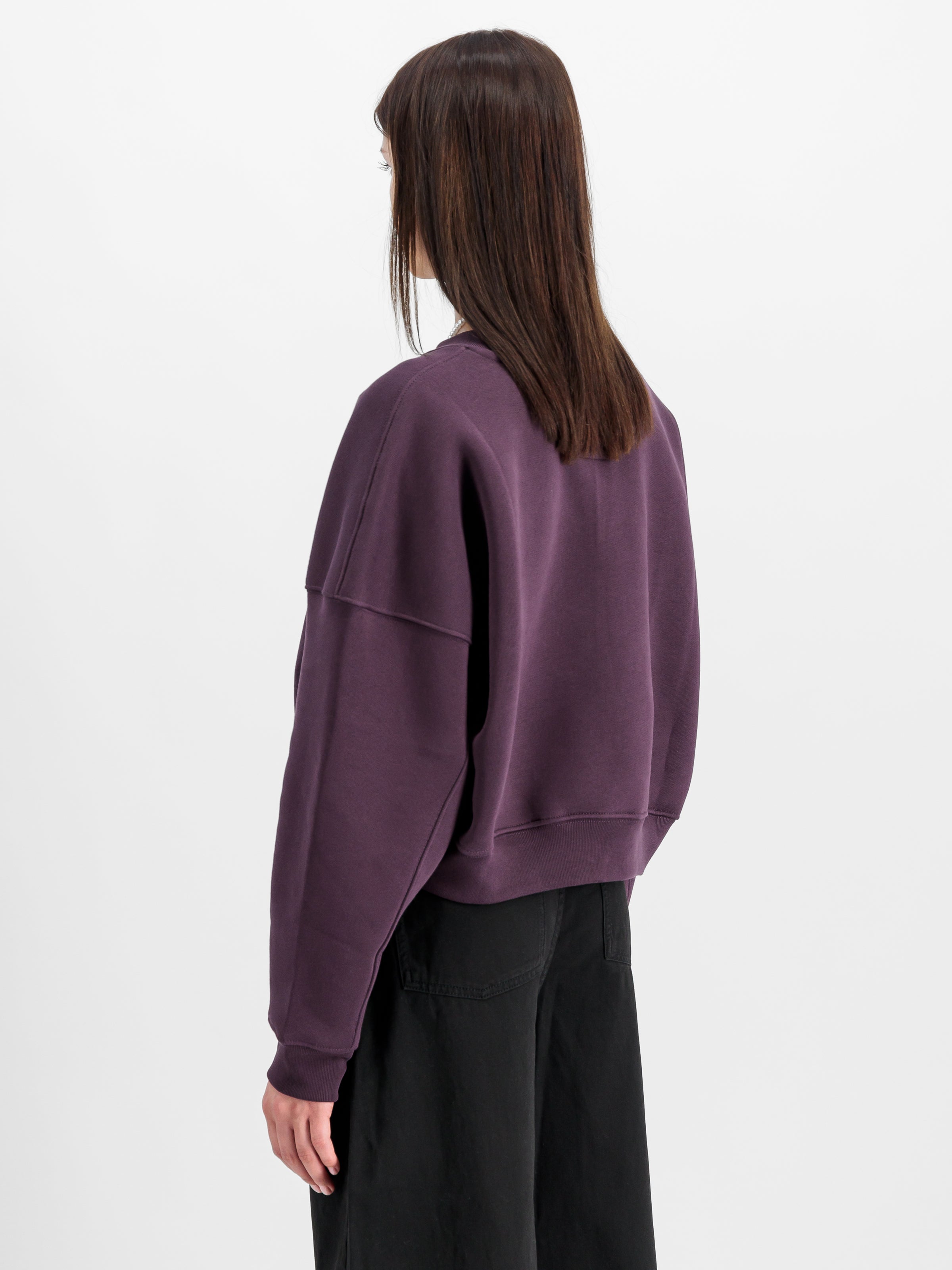 Logo Sweatshirt Women-Strick & Pullover-Alpha Industries-OUTLET-ARCHIVIST-ARCHIVE-SALE