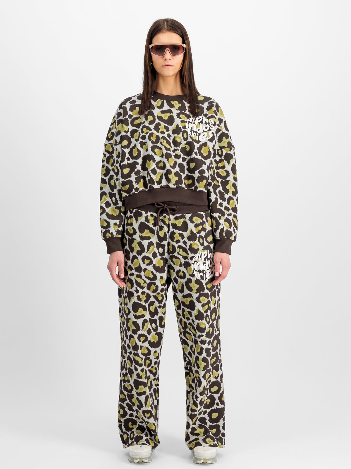 Logo Camo Sweatshirt Women