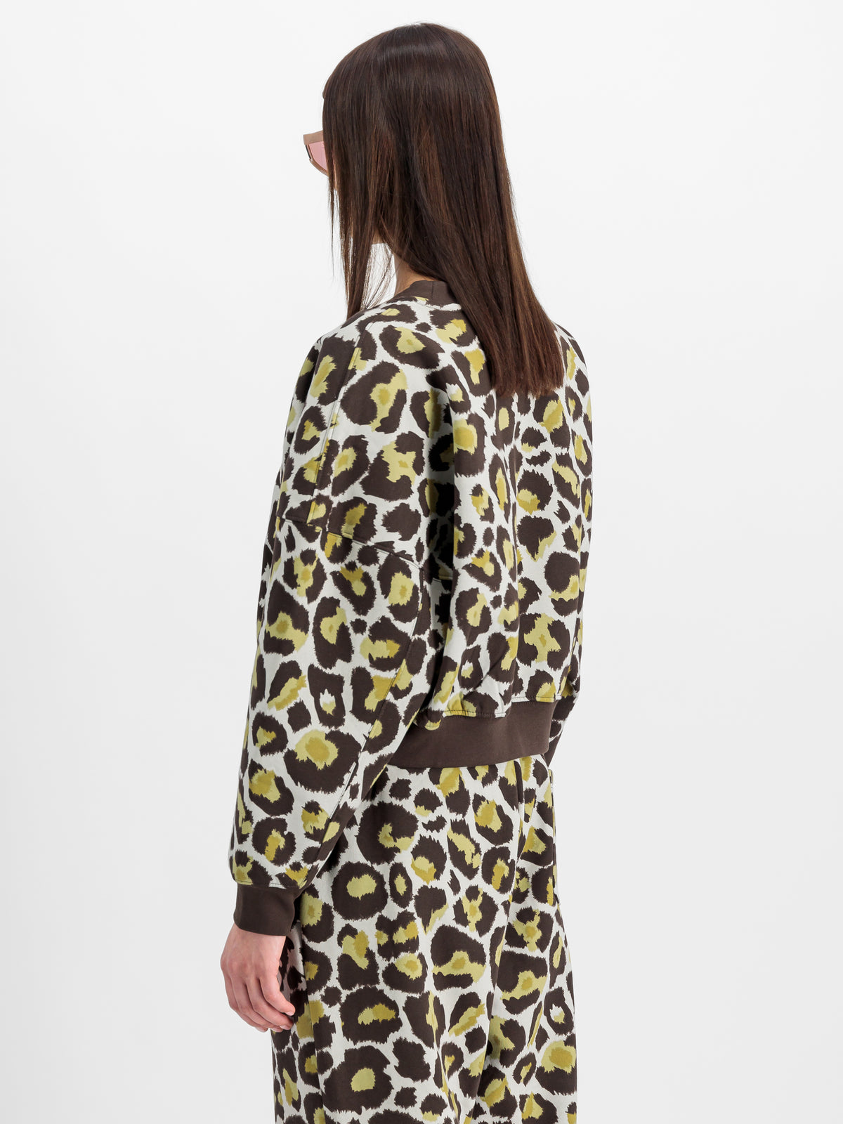 Logo Camo Sweatshirt Women