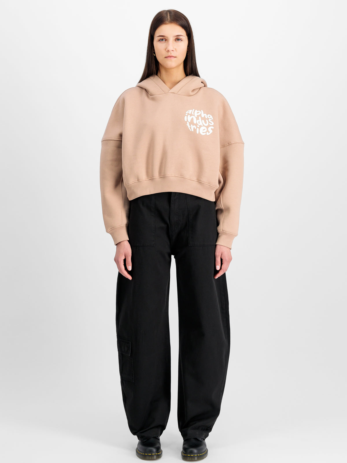 Logo Oversized Hoodie Women