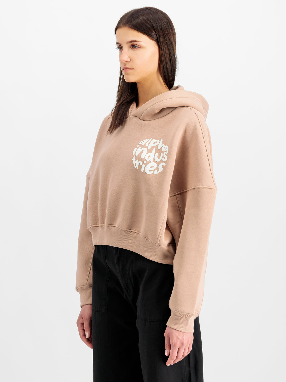 Logo Oversized Hoodie Women