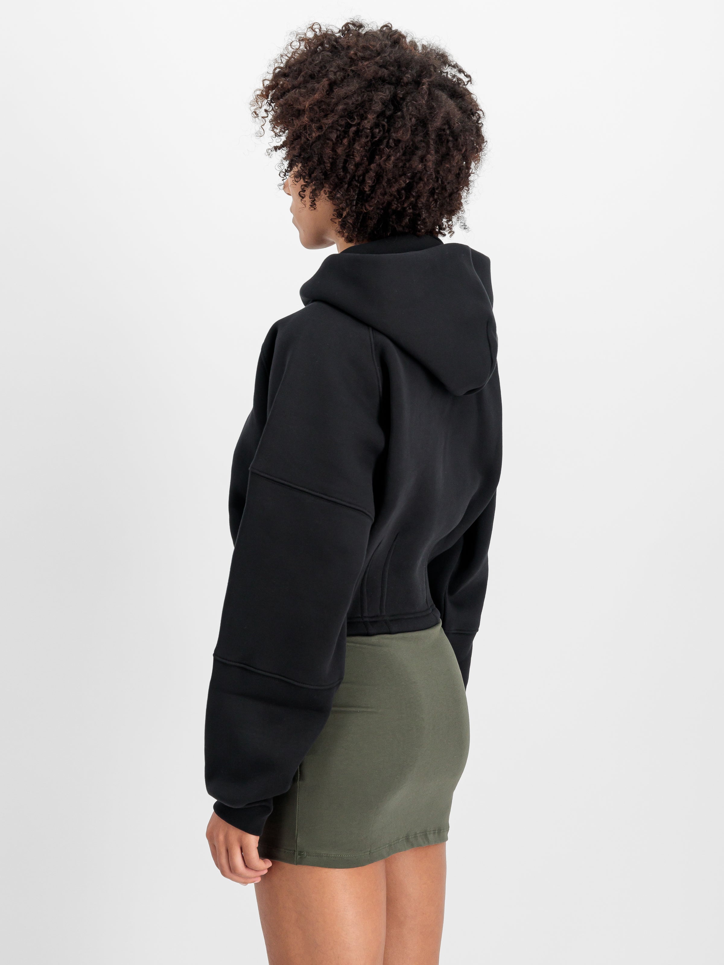 Waisted Hoodie Women-Strick & Pullover-Alpha Industries-OUTLET-ARCHIVIST-ARCHIVE-SALE