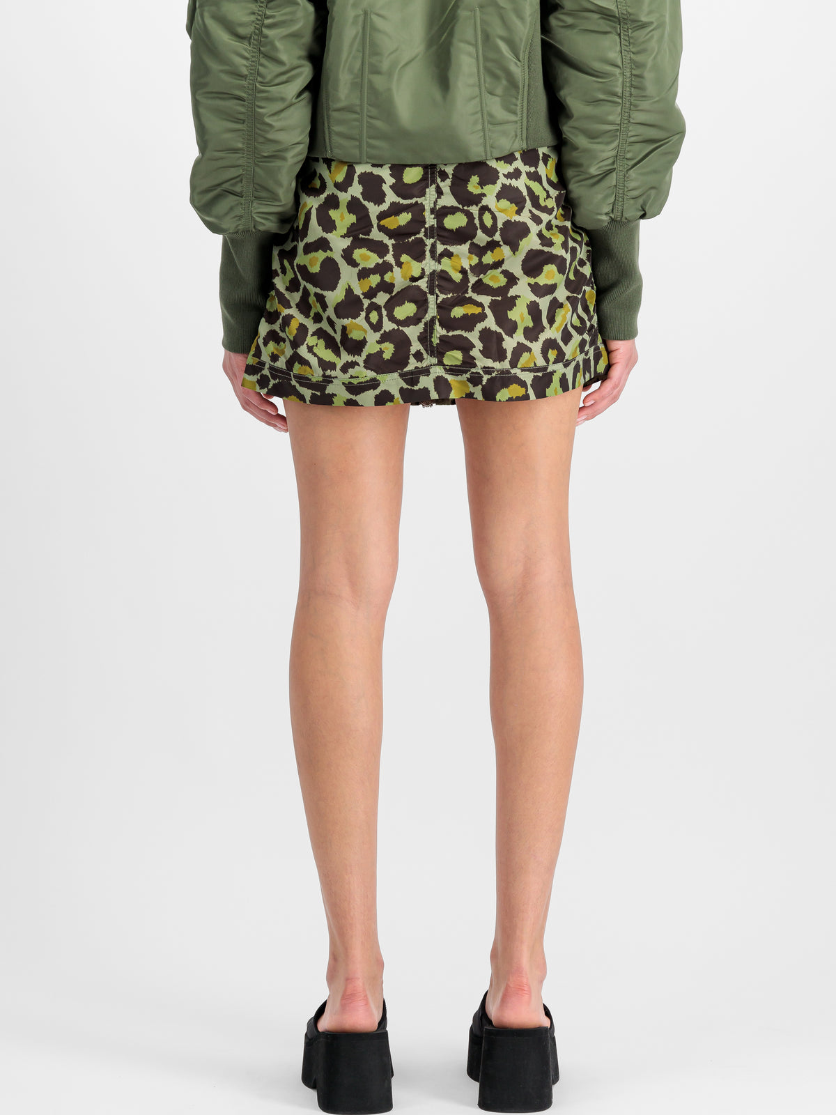 Camo Utility Mini Skirt Women