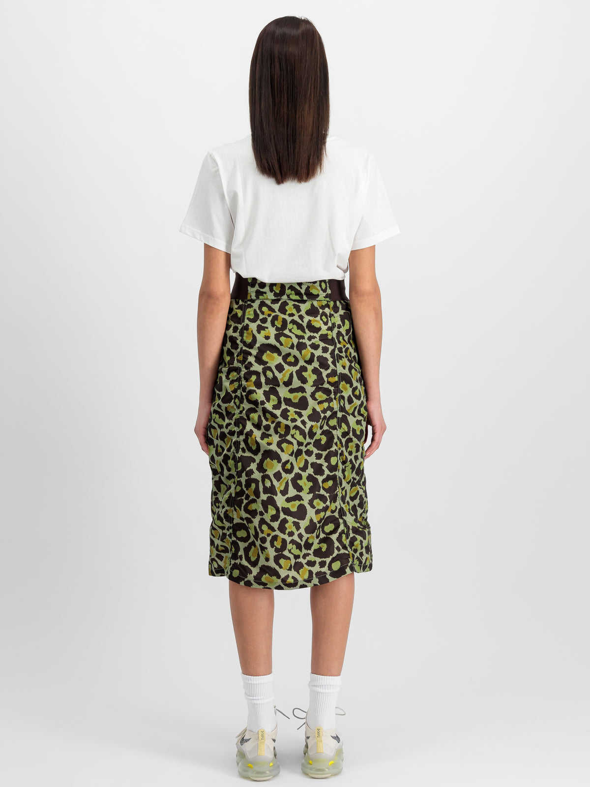 MA-1 Camo Midi Skirt Women