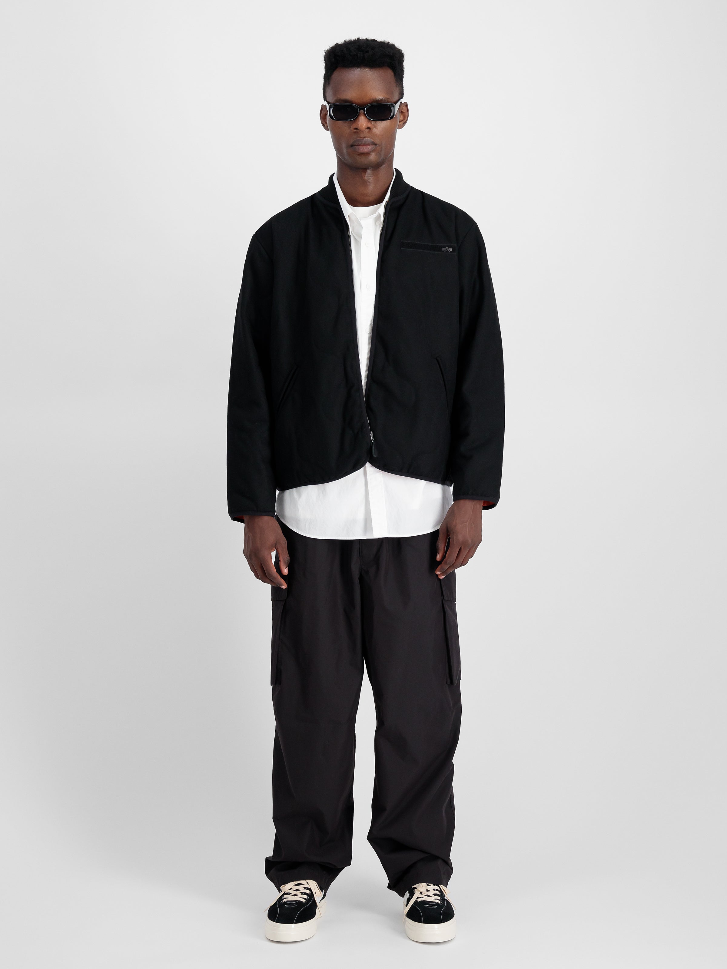Quilted Liner Wool Outdoor Jacket
