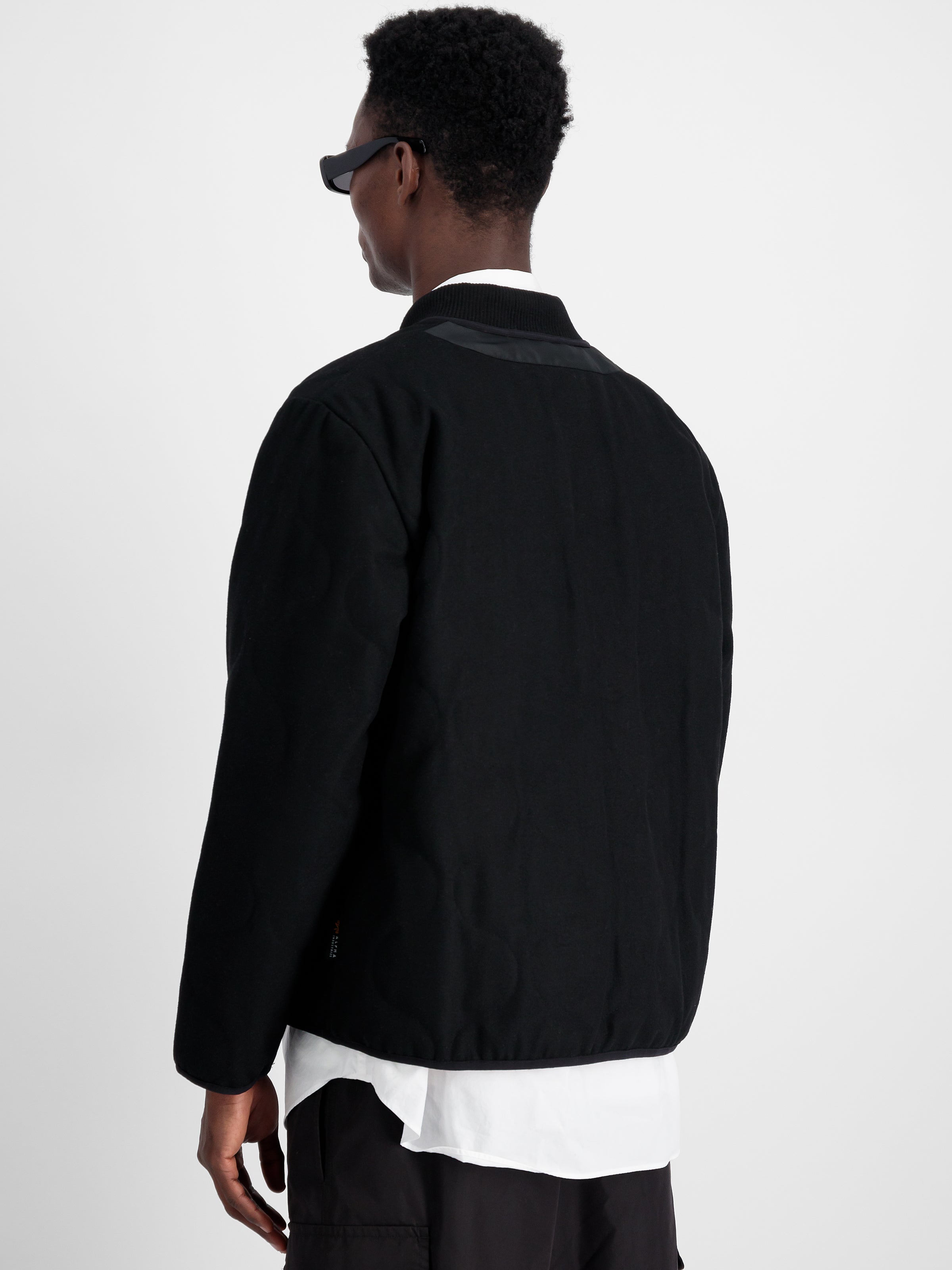 Quilted Liner Wool Outdoor Jacket