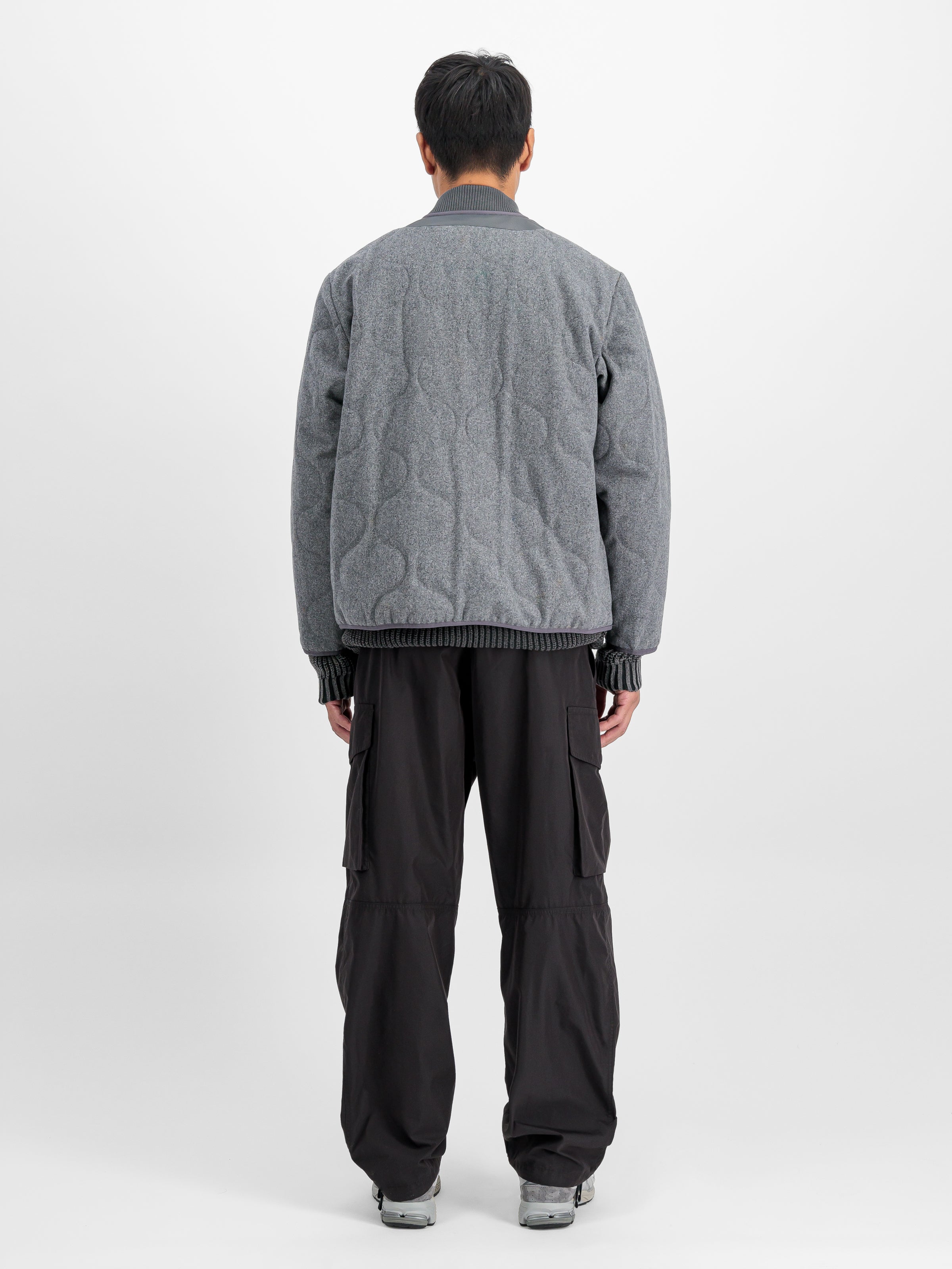 Quilted Liner Wool Outdoor Jacket