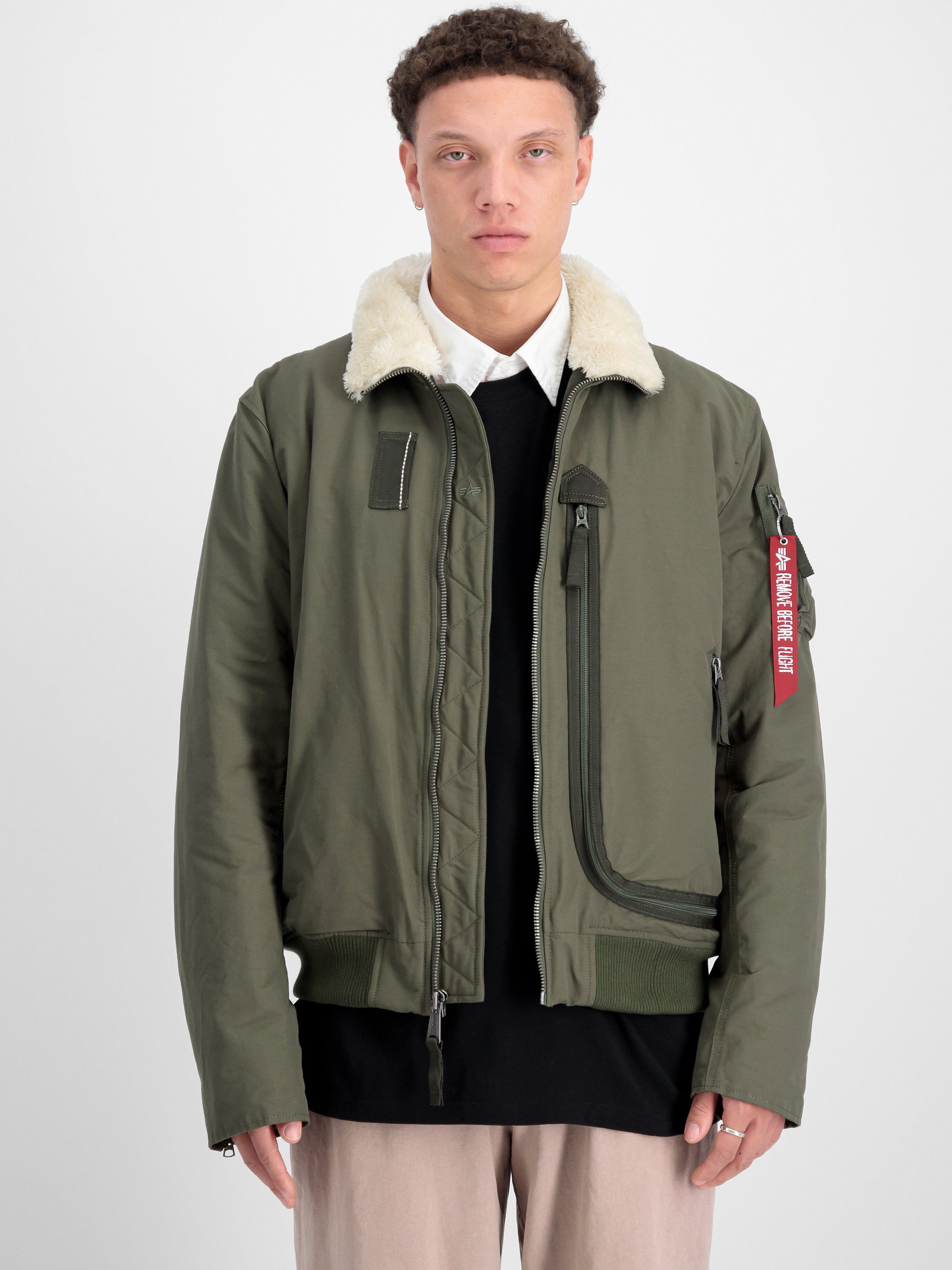 DA-3 Bomber Winter Jacket-Jacken & Mäntel-Alpha Industries-OUTLET-S-dark olive-ARCHIVIST-ARCHIVE-SALE