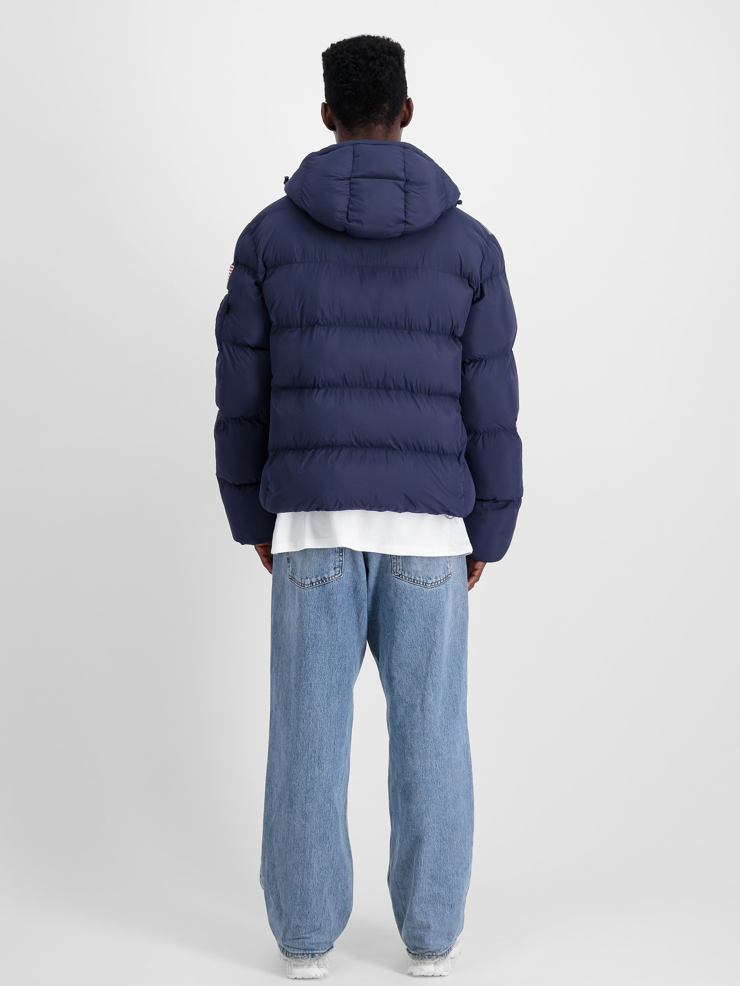 NASA Holographic Print Winter Jacket