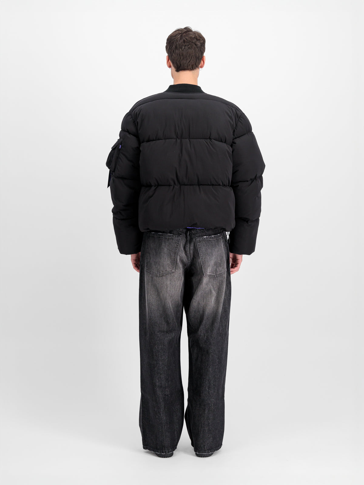 MA-1 Puffer UV Loose Bomber Jacket