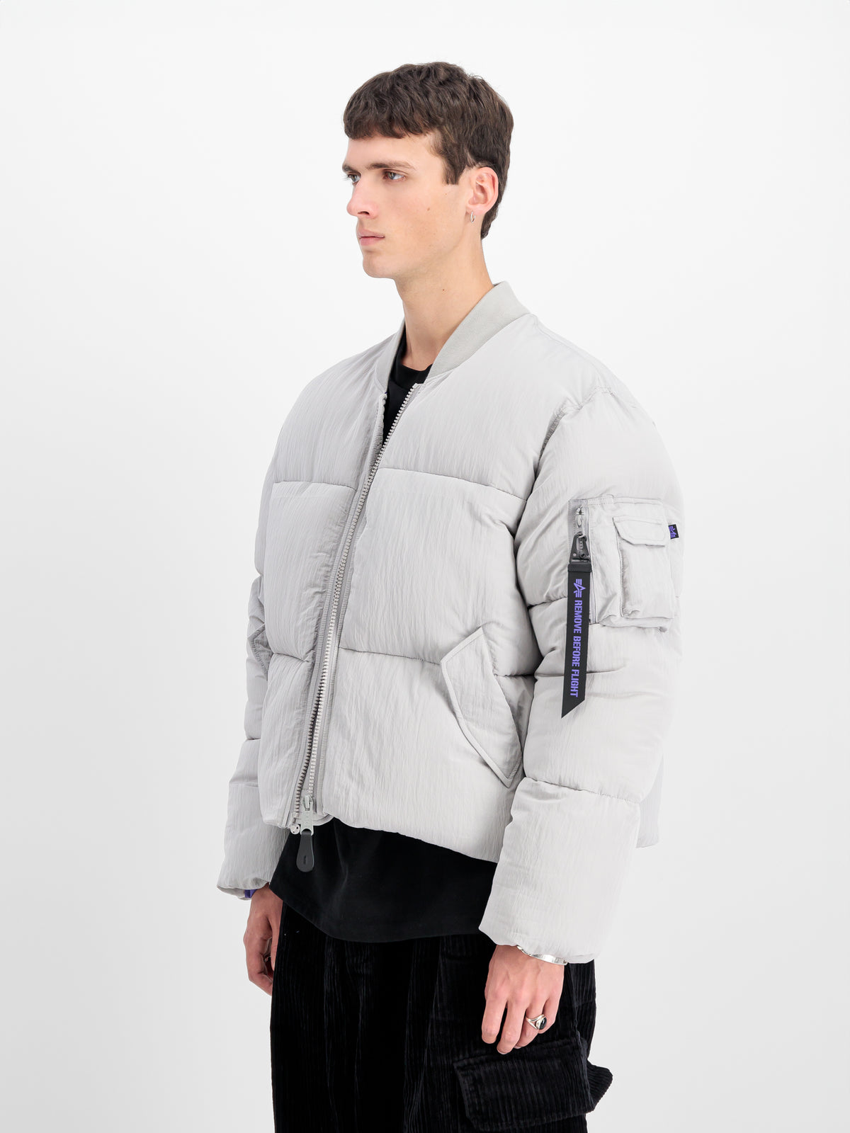 MA-1 Puffer UV Loose Bomber Jacket