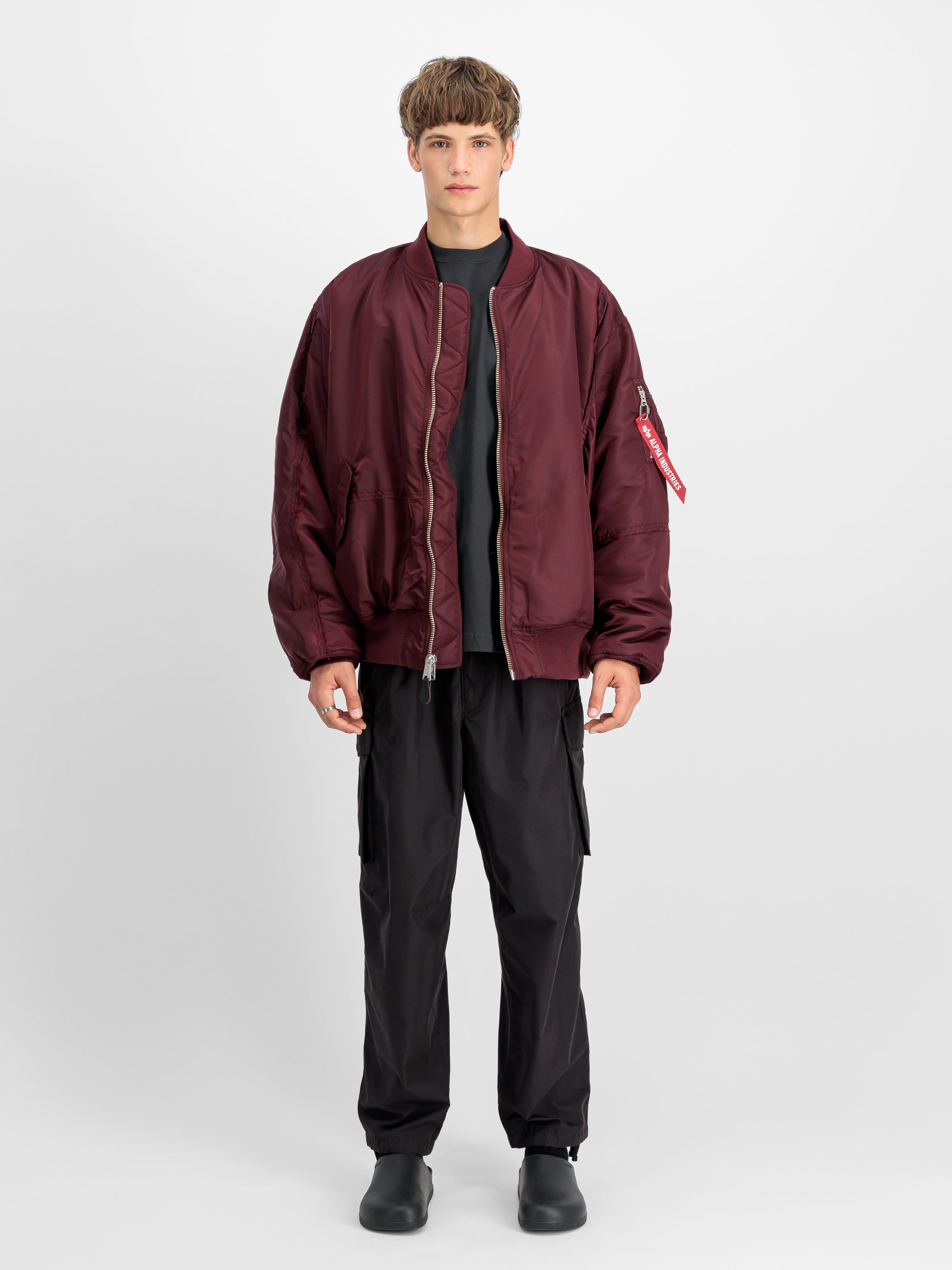 ALPHA X MASTERMIND PATCHWORK MA-1 Bomber Jacket