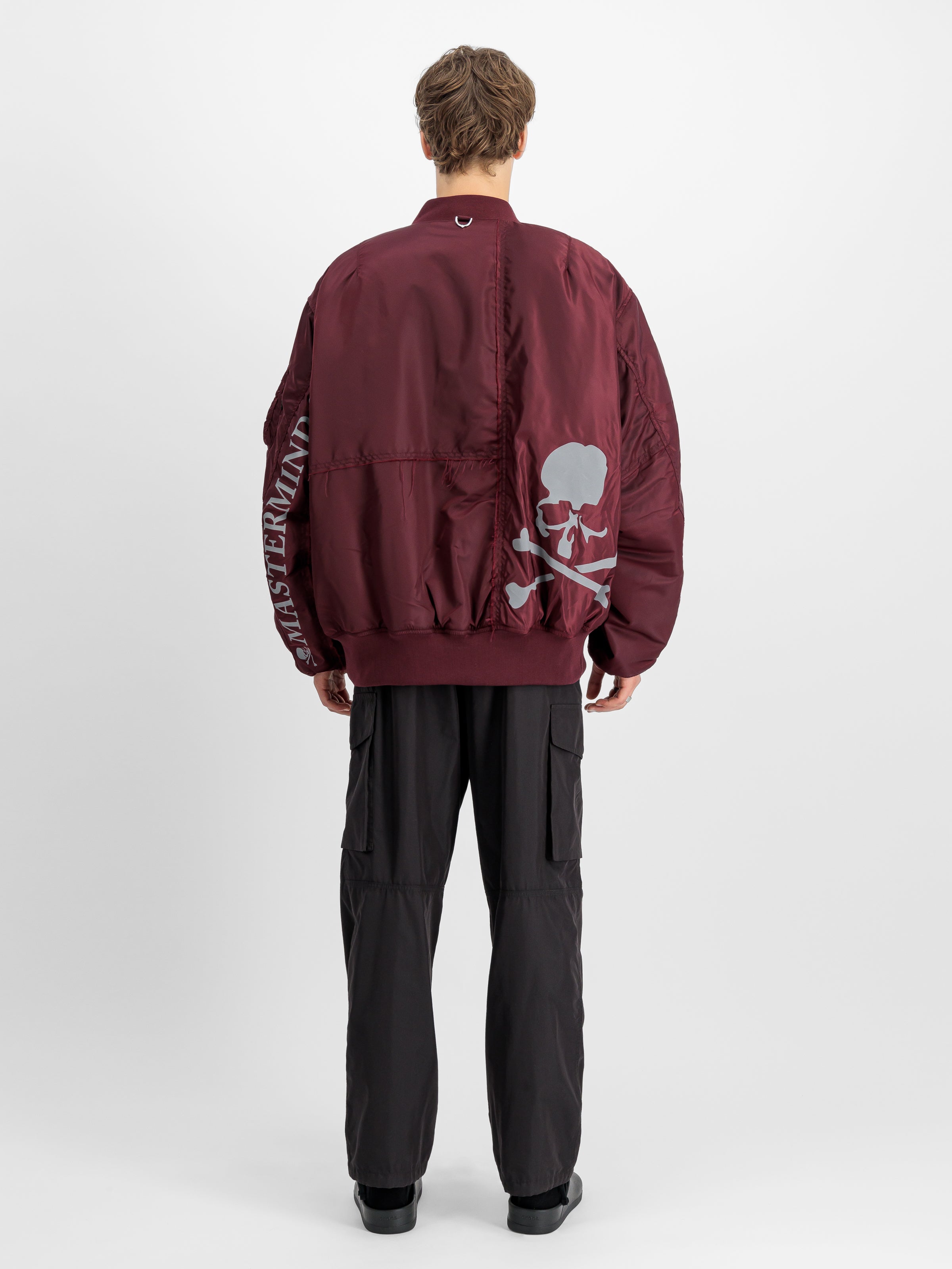 ALPHA X MASTERMIND PATCHWORK MA-1 Bomber Jacket
