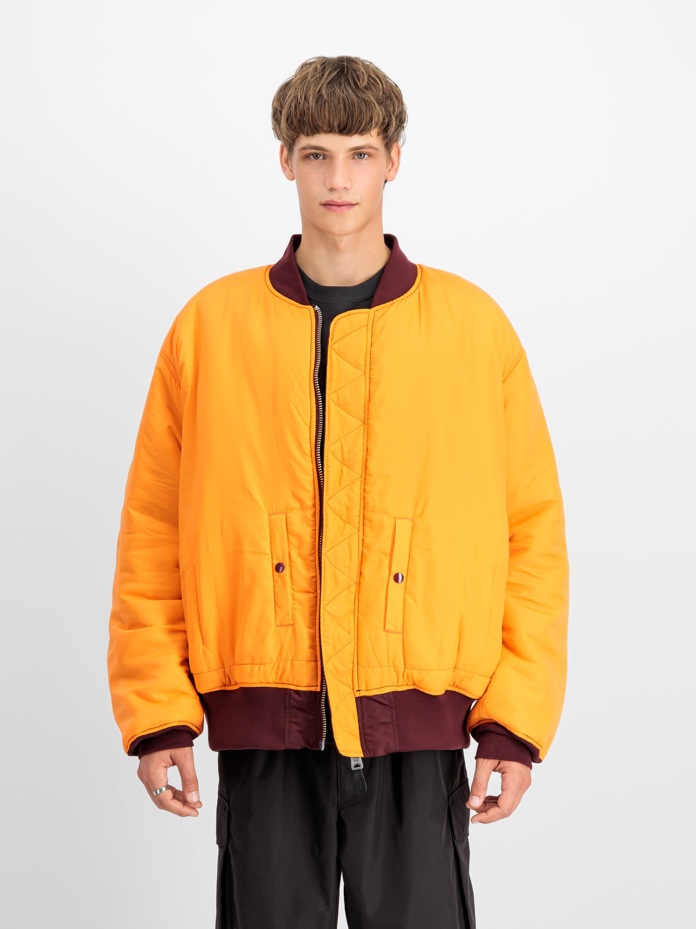 ALPHA X MASTERMIND PATCHWORK MA-1 Bomber Jacket
