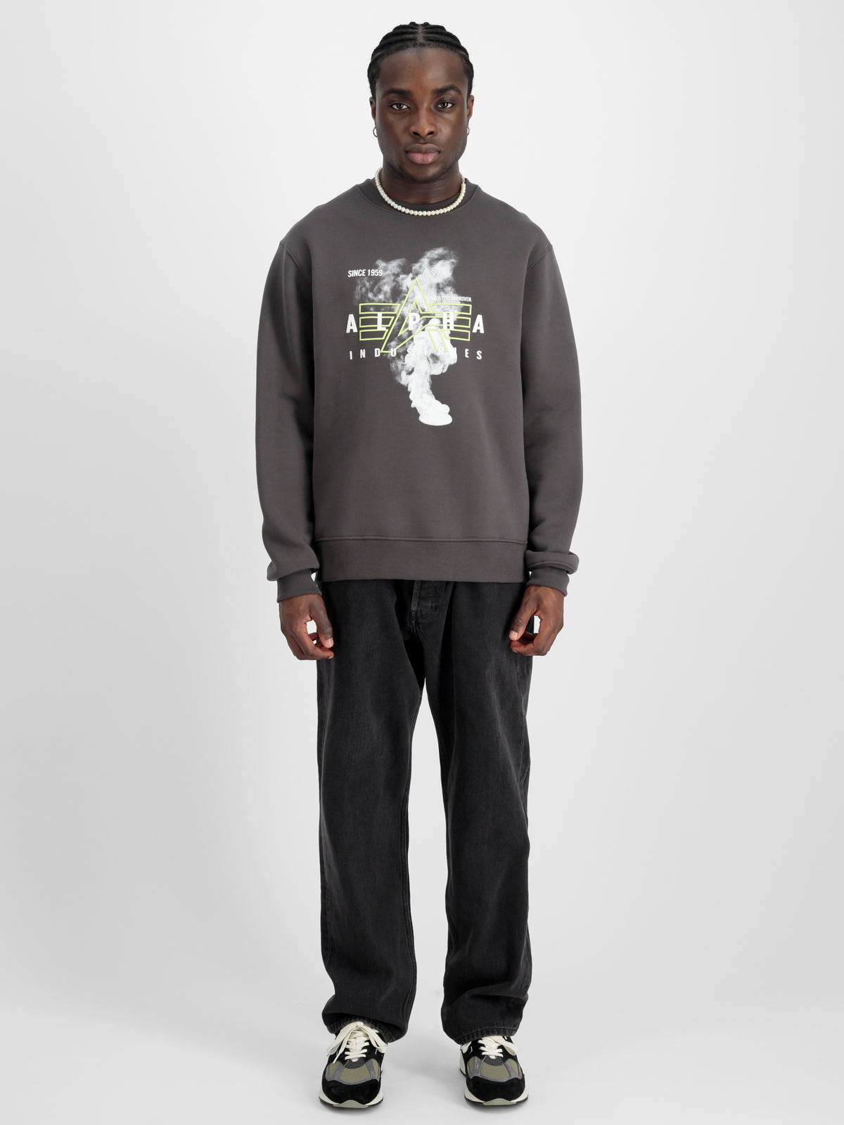 Smoke Logo Sweatshirt